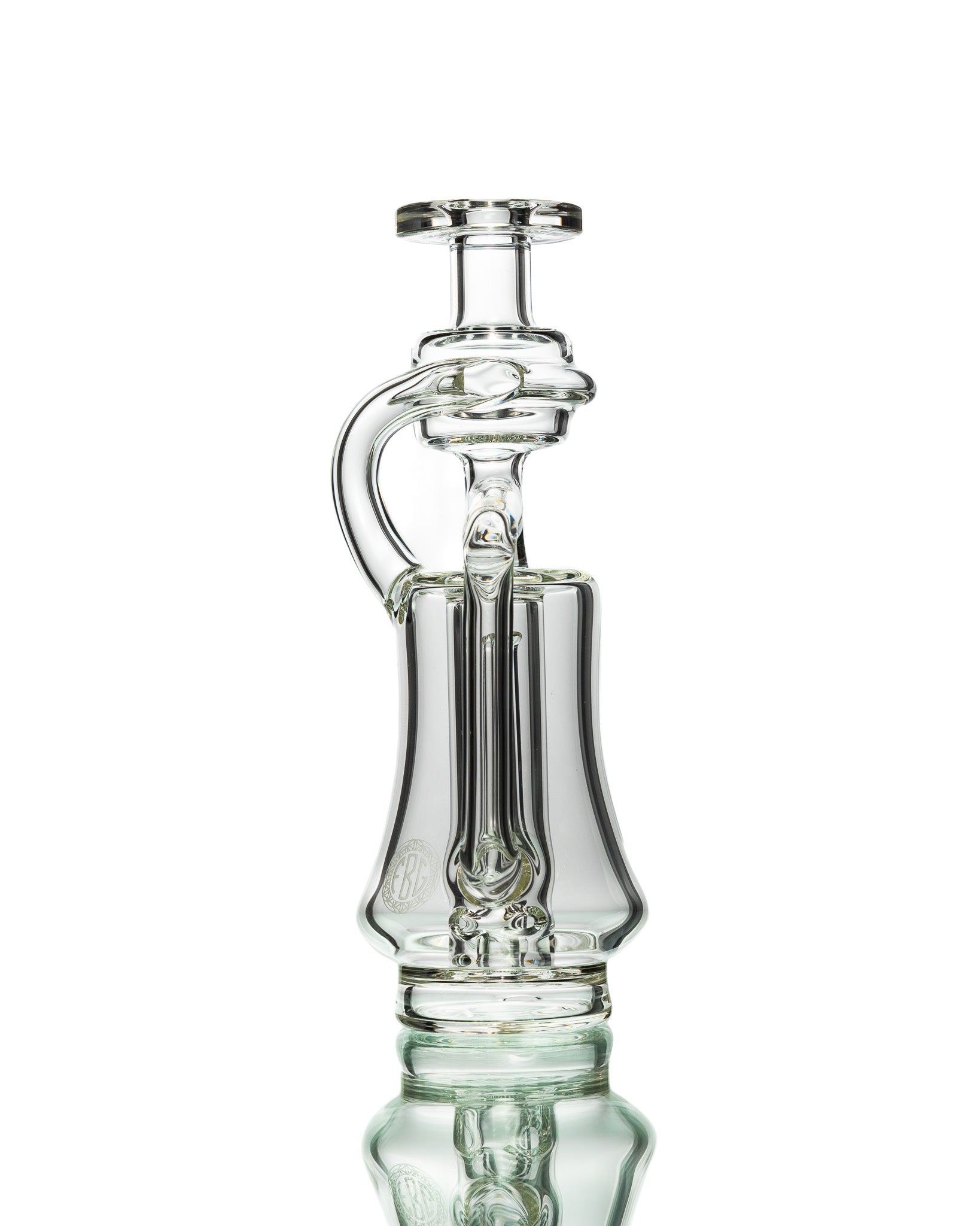 FatBoy Glass - Puffco Recycler - Clear