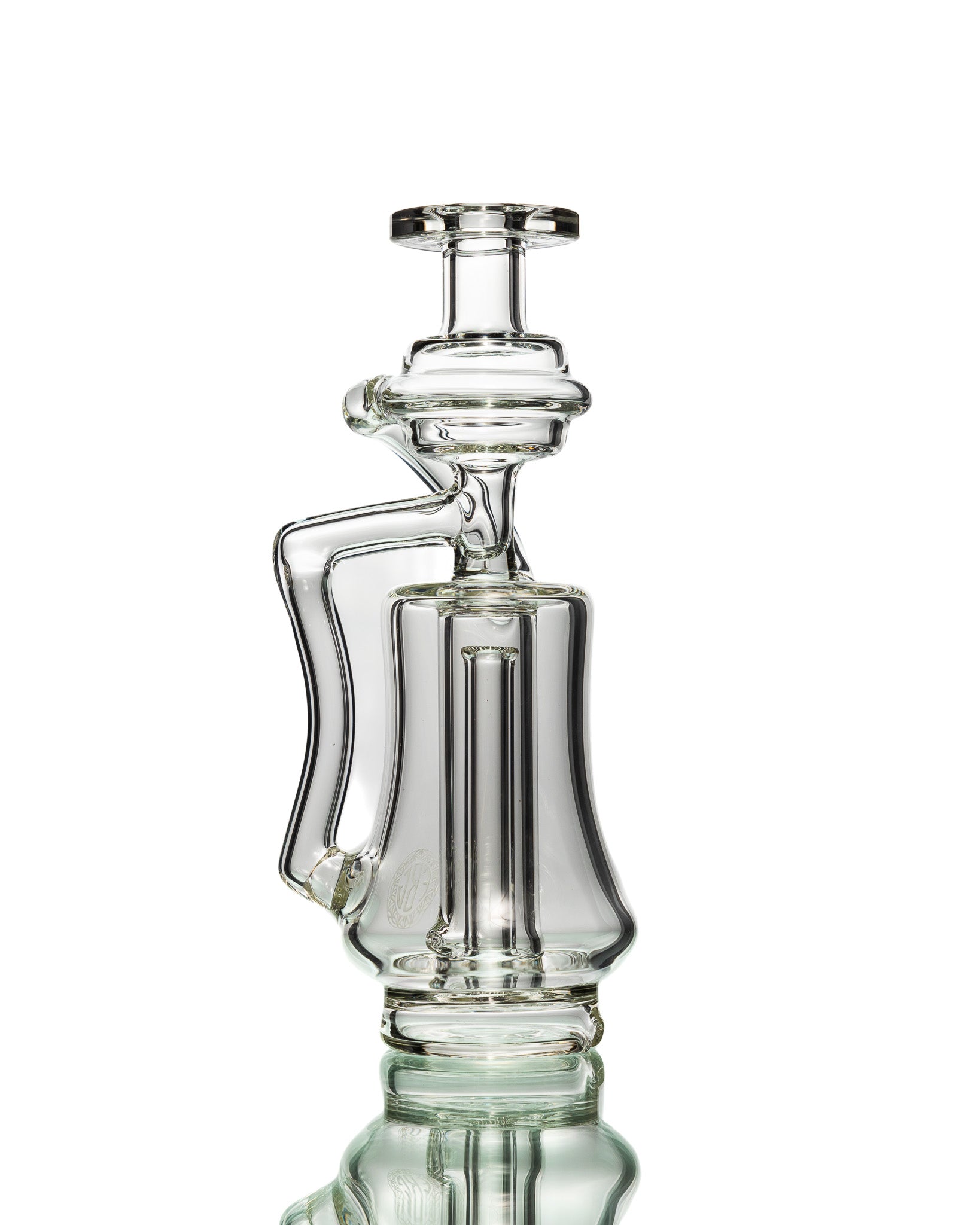 FatBoy Glass - Puffco Recycler - Clear