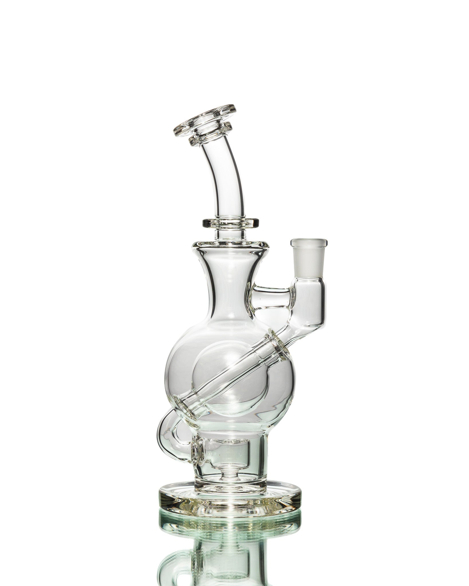 FatBoy Glass - Clear Ball Bubbler