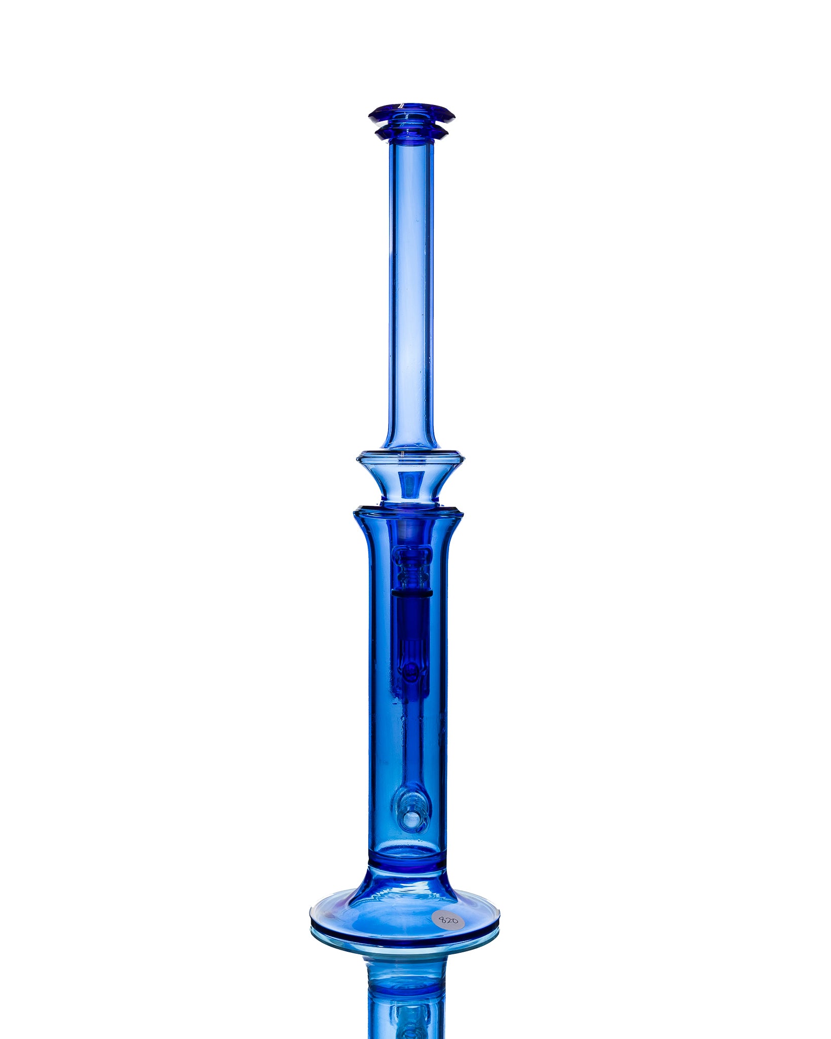 Aaron B - Straight Tube w/ Matching Ash Catcher - Blue
