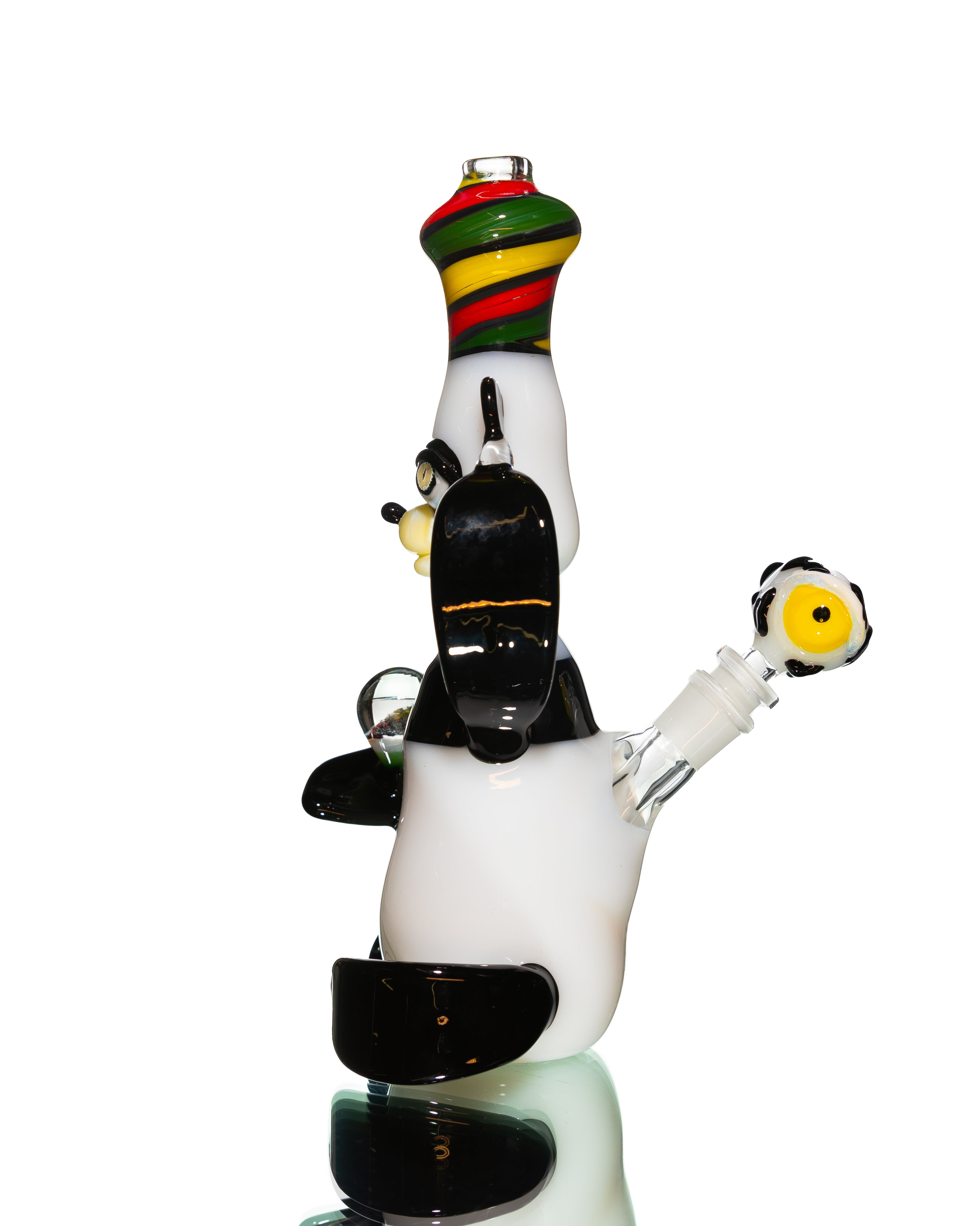 American Made Glass - Panda Beaker