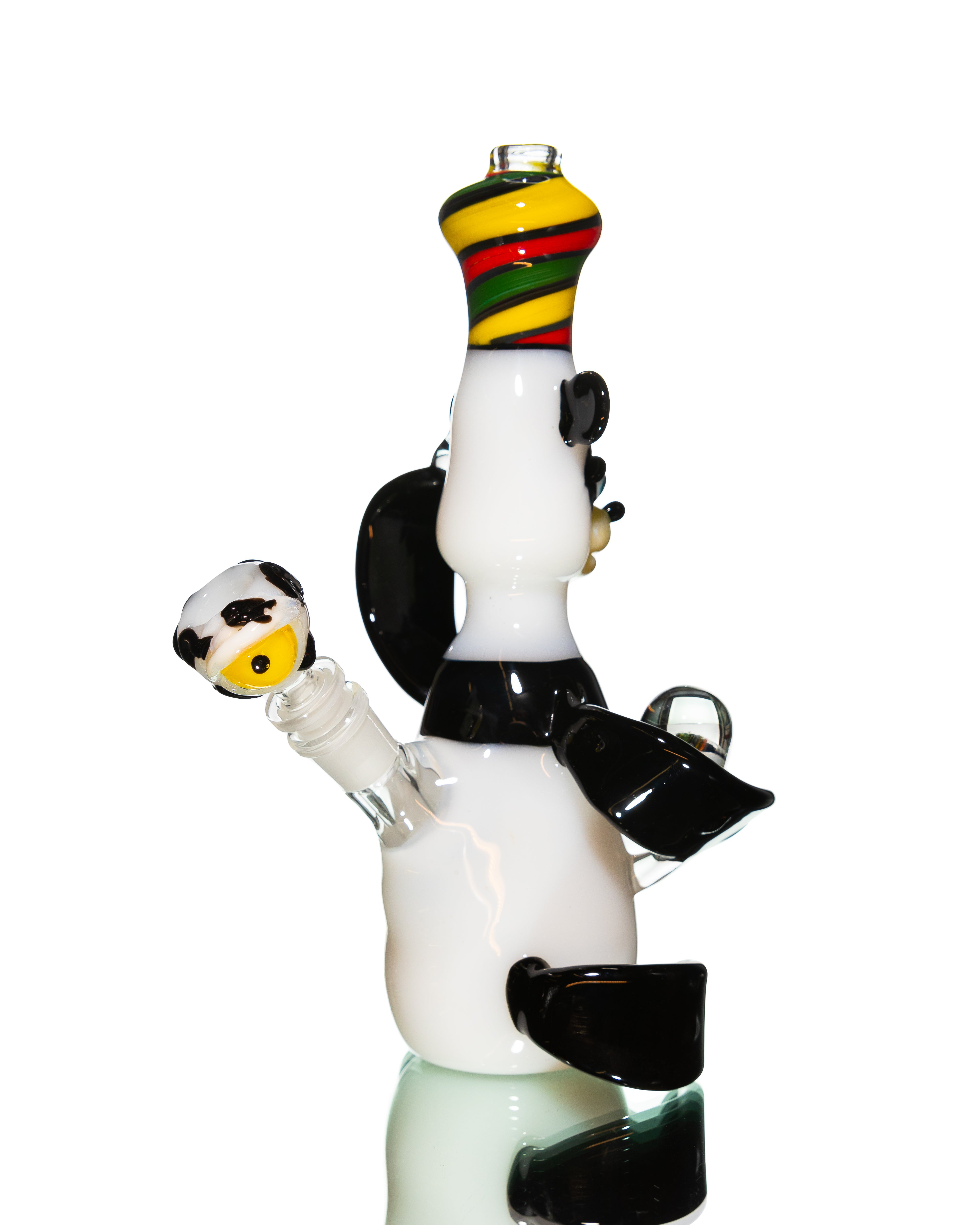 American Made Glass - Panda Beaker