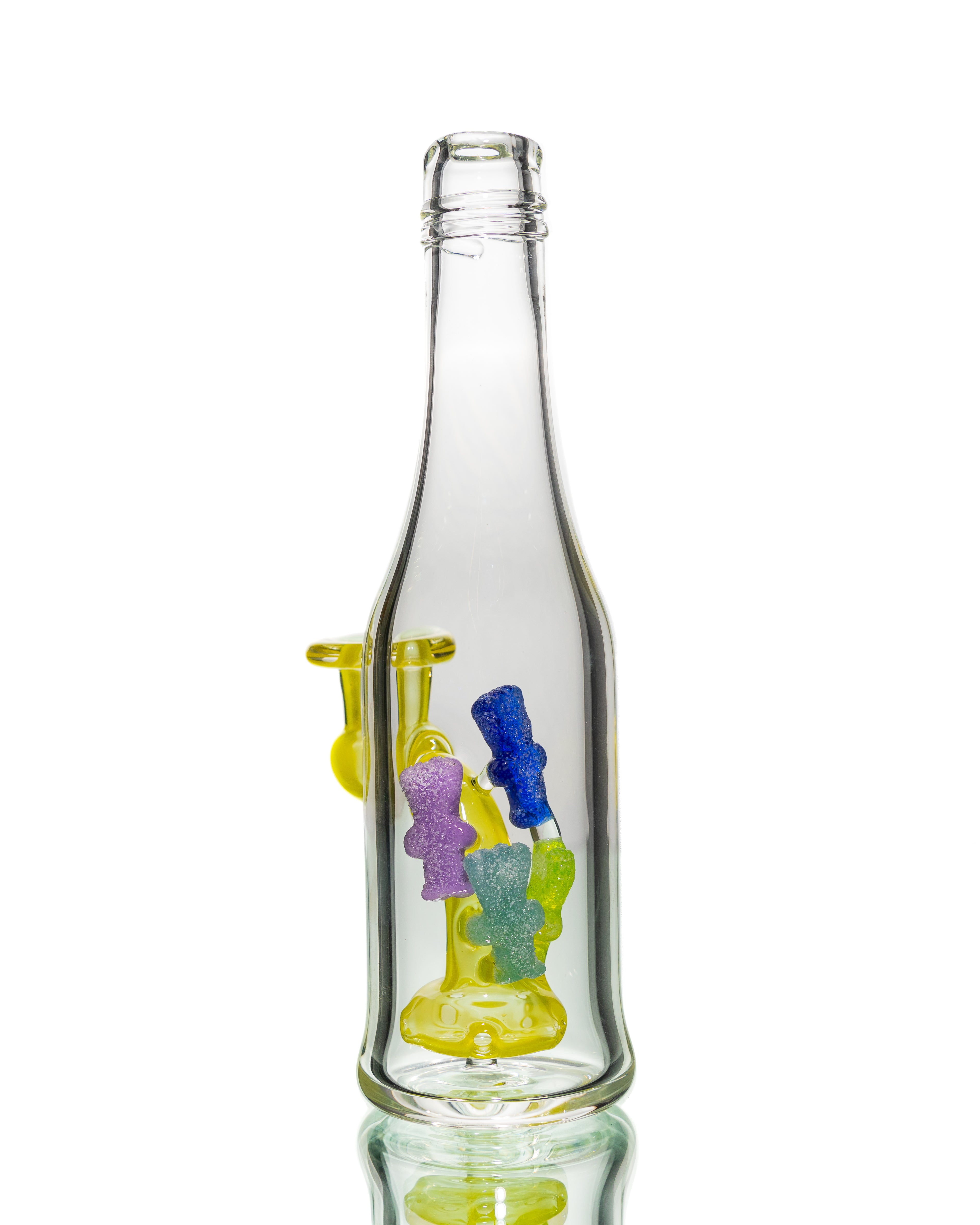 Emperial Glass - Lemon Drop Sour Patch Kids Bottle Rig