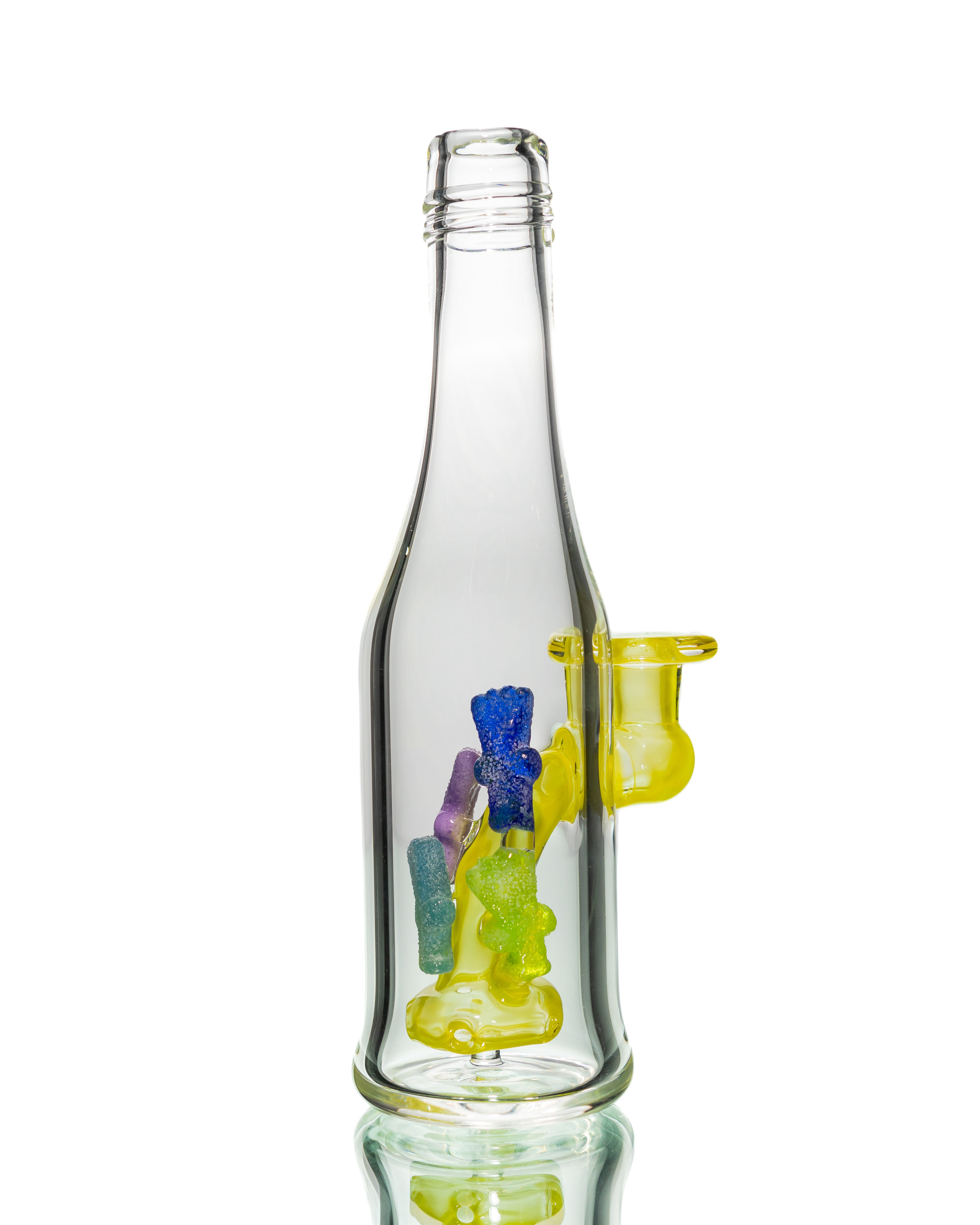 Emperial Glass - Lemon Drop Sour Patch Kids Bottle Rig