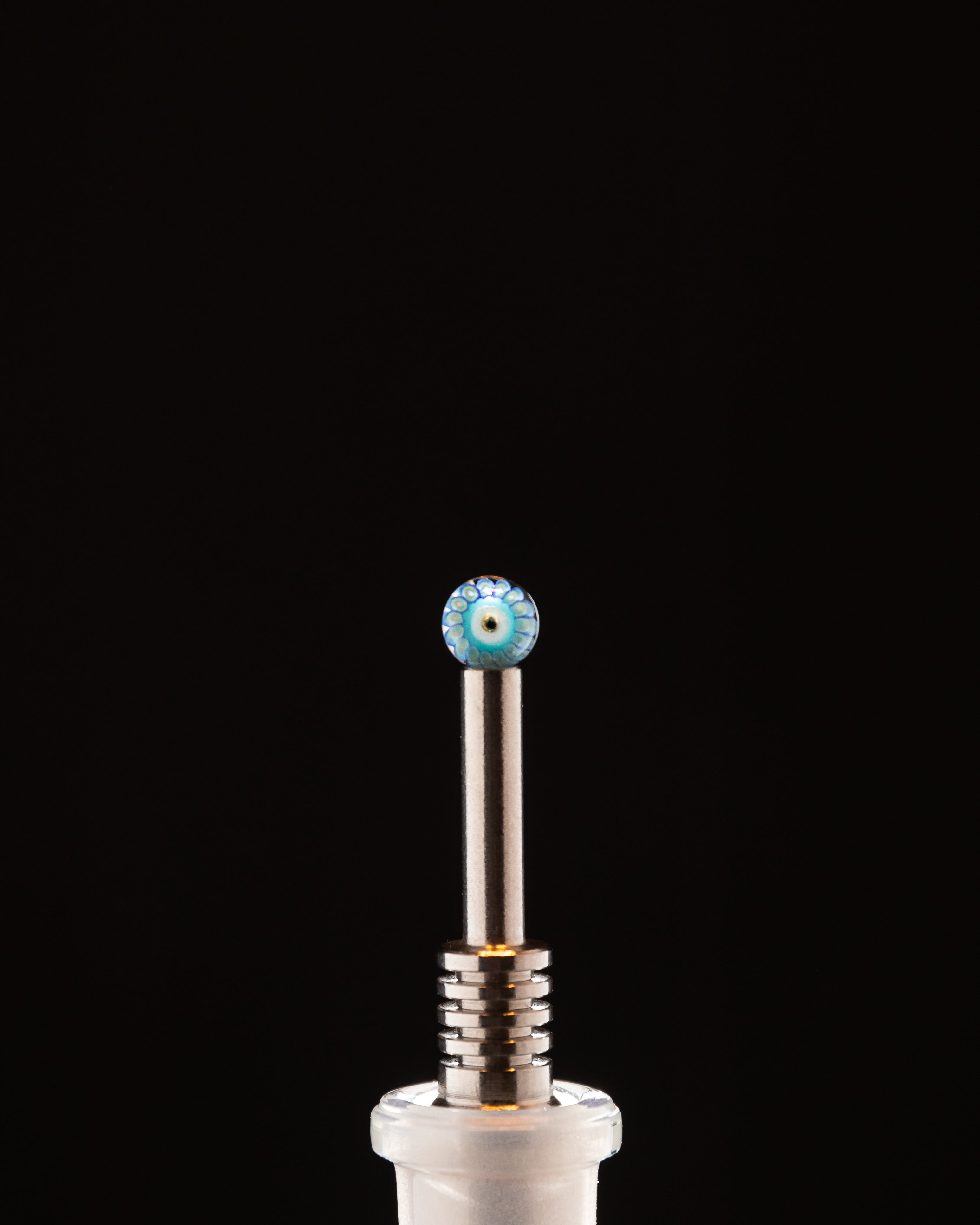 Steve Hulsebos Glass - Milli Terp Pearl 6mm (Blue Burst)