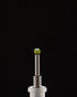 Steve Hulsebos Glass - Milli Terp Pearl 6mm (Neon Green and Black)