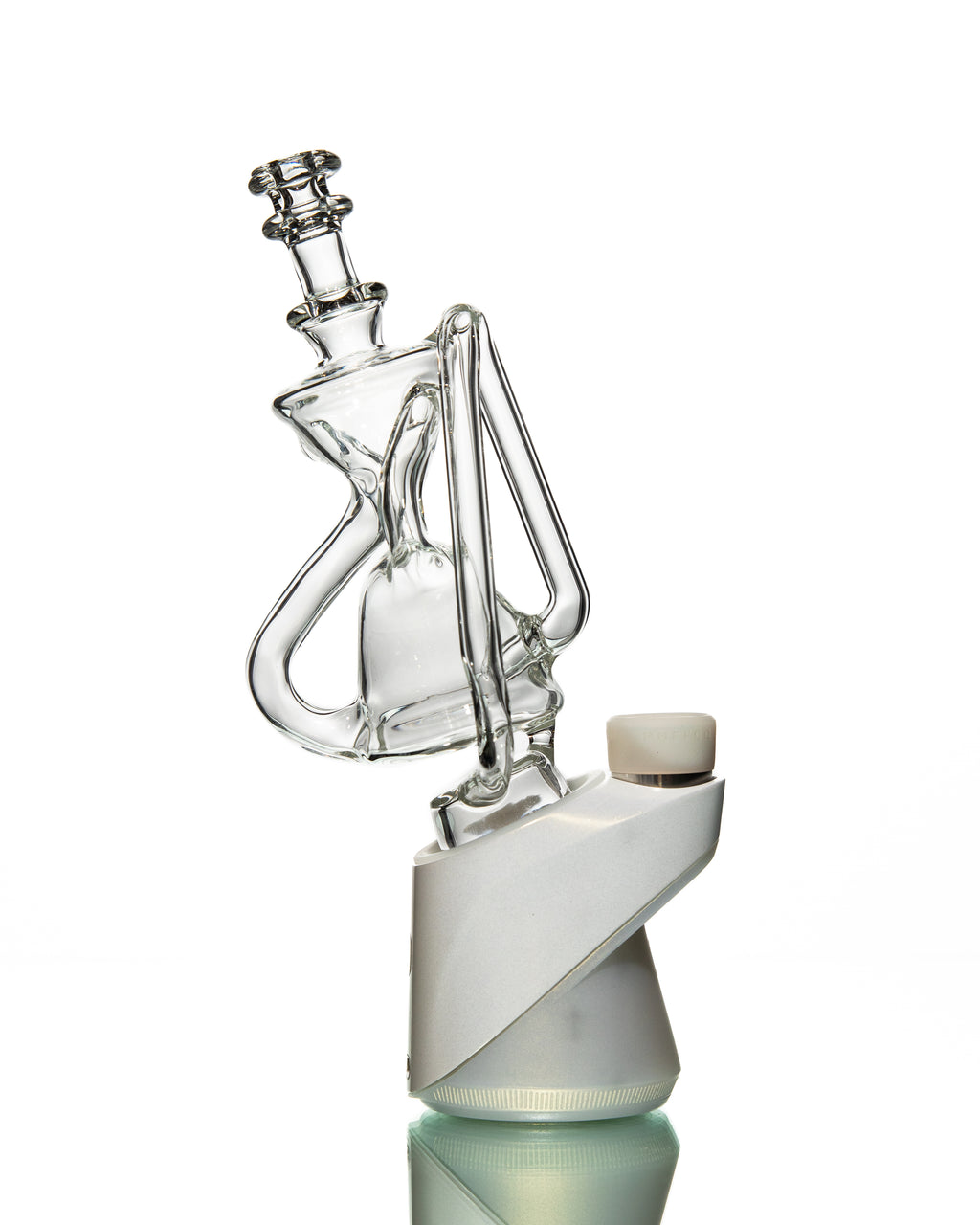 ManChild Glass - Puffco Duel Floater - Clear
