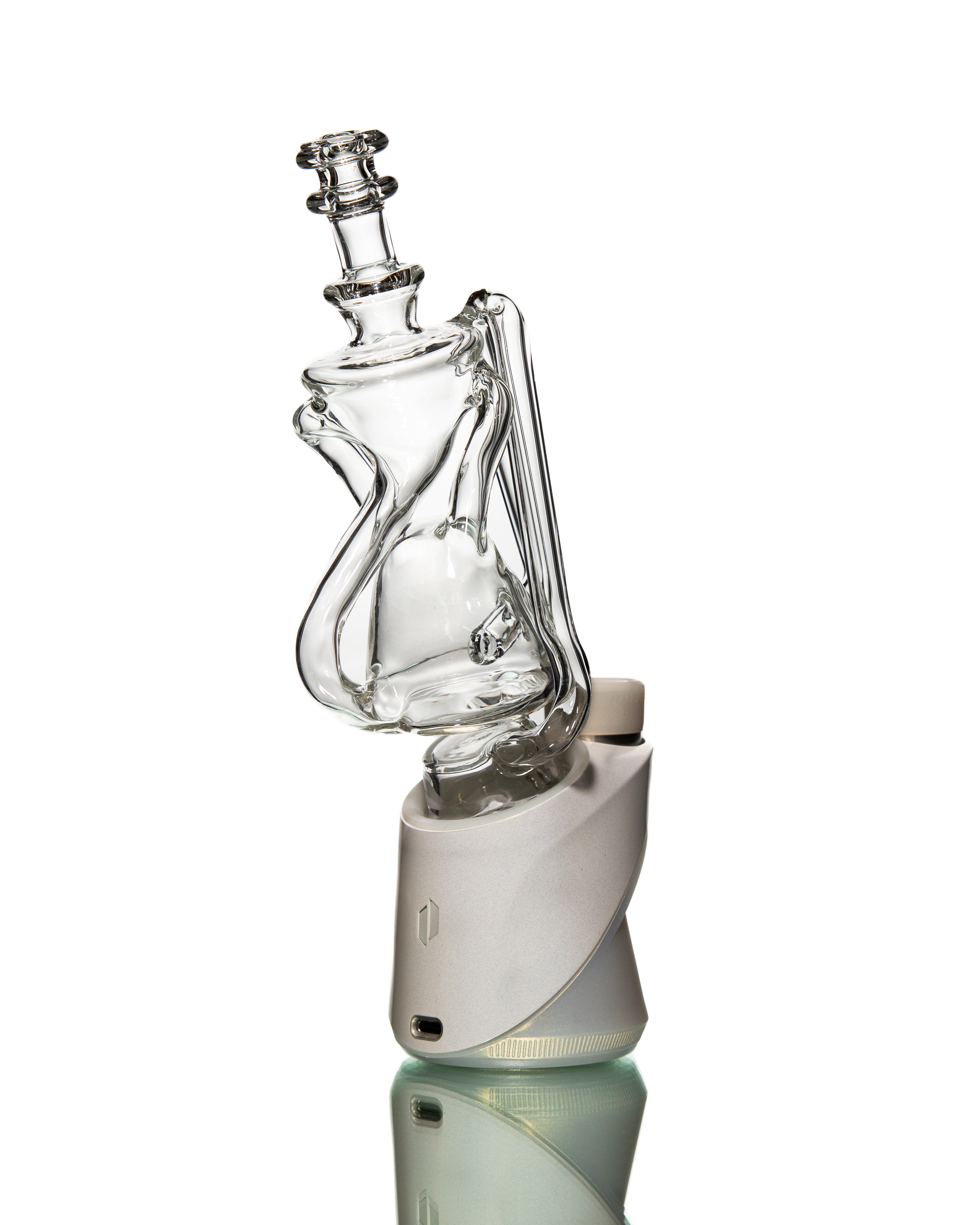ManChild Glass - Puffco Duel Floater - Clear