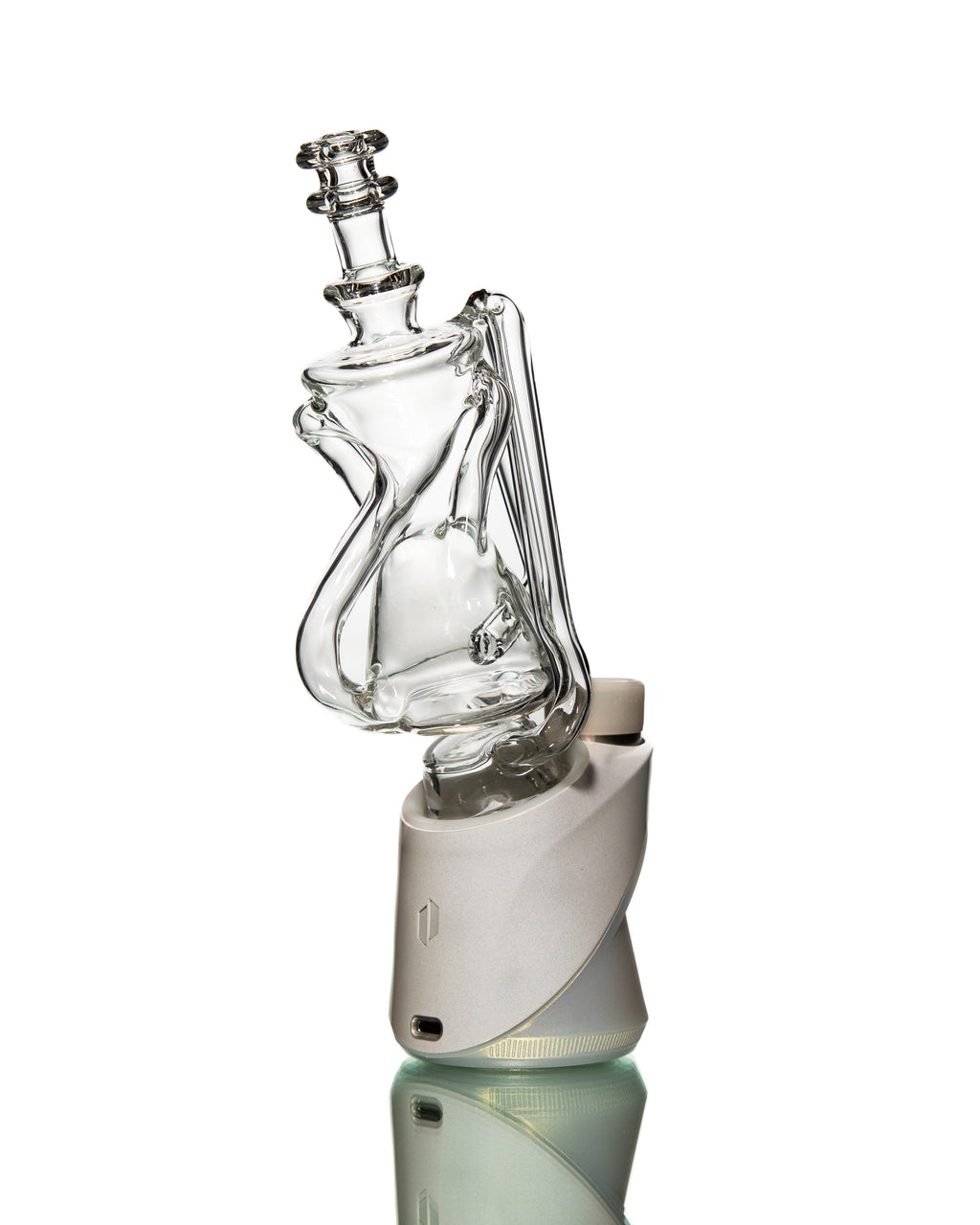 ManChild Glass - Puffco Duel Floater - Clear