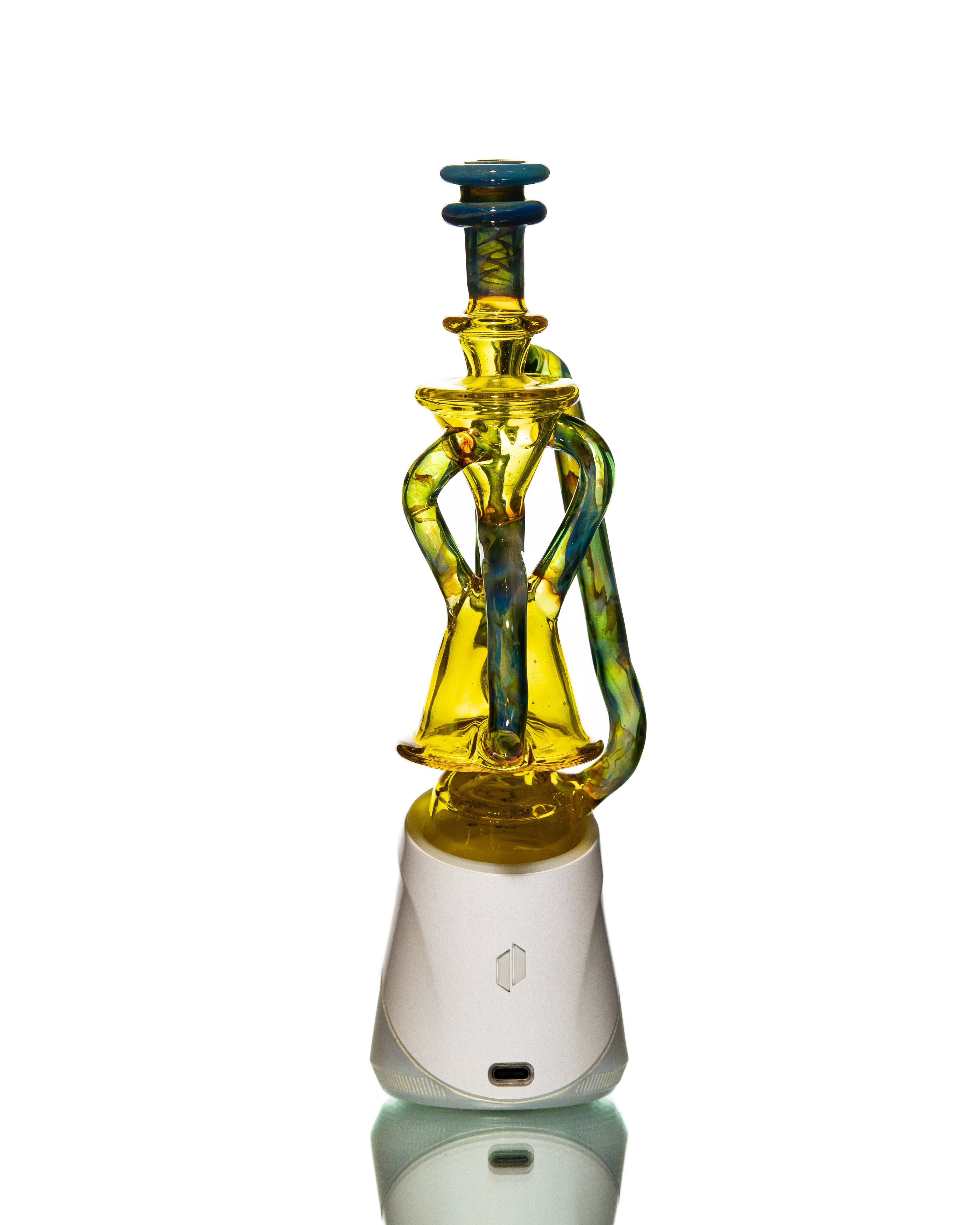 ManChild Glass - Terps & O.I. Star Puffco Duel Floater (CFL)