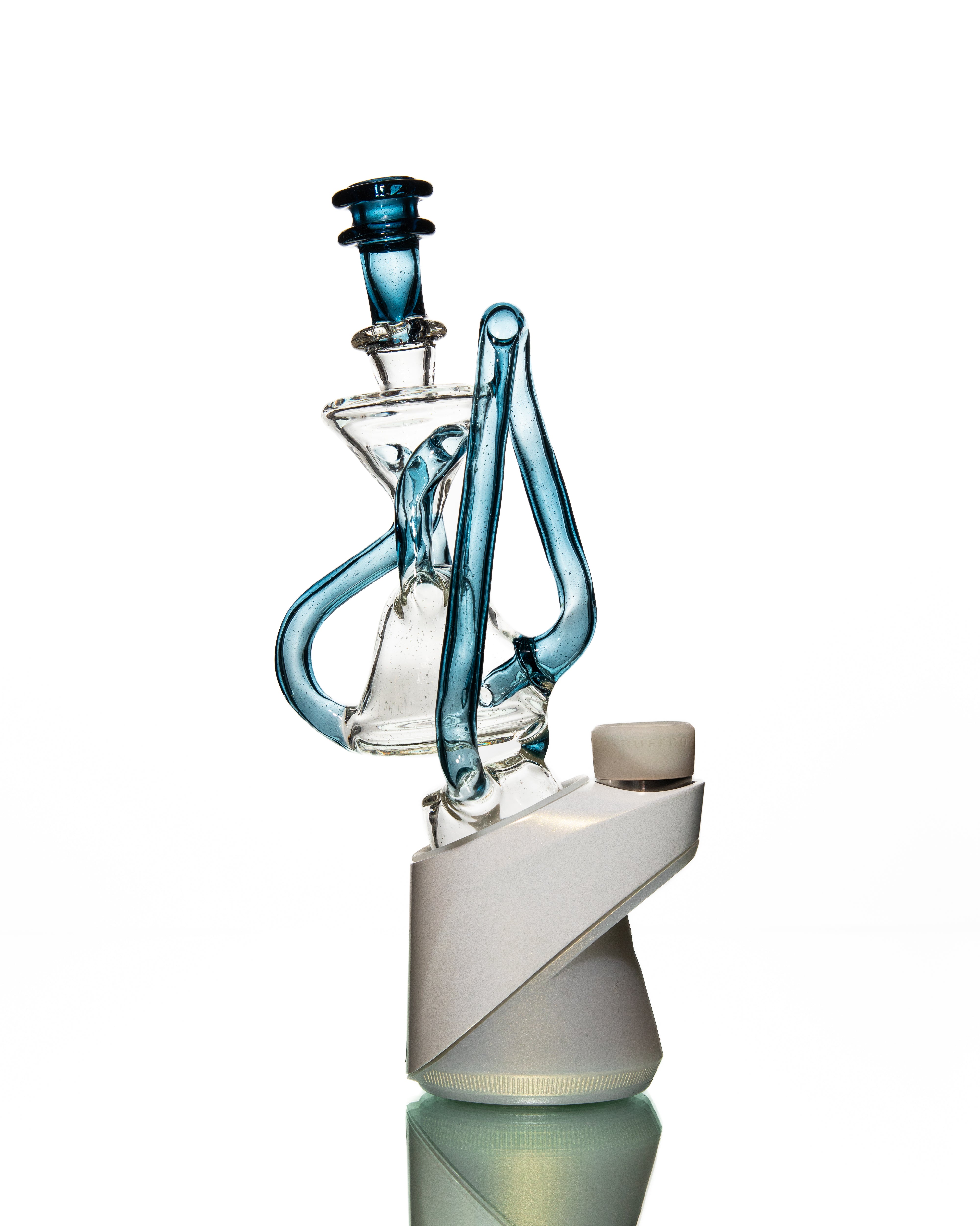 ManChild Glass - Puffco Duel Floater - Lucy & Atomic Stardust (UV)