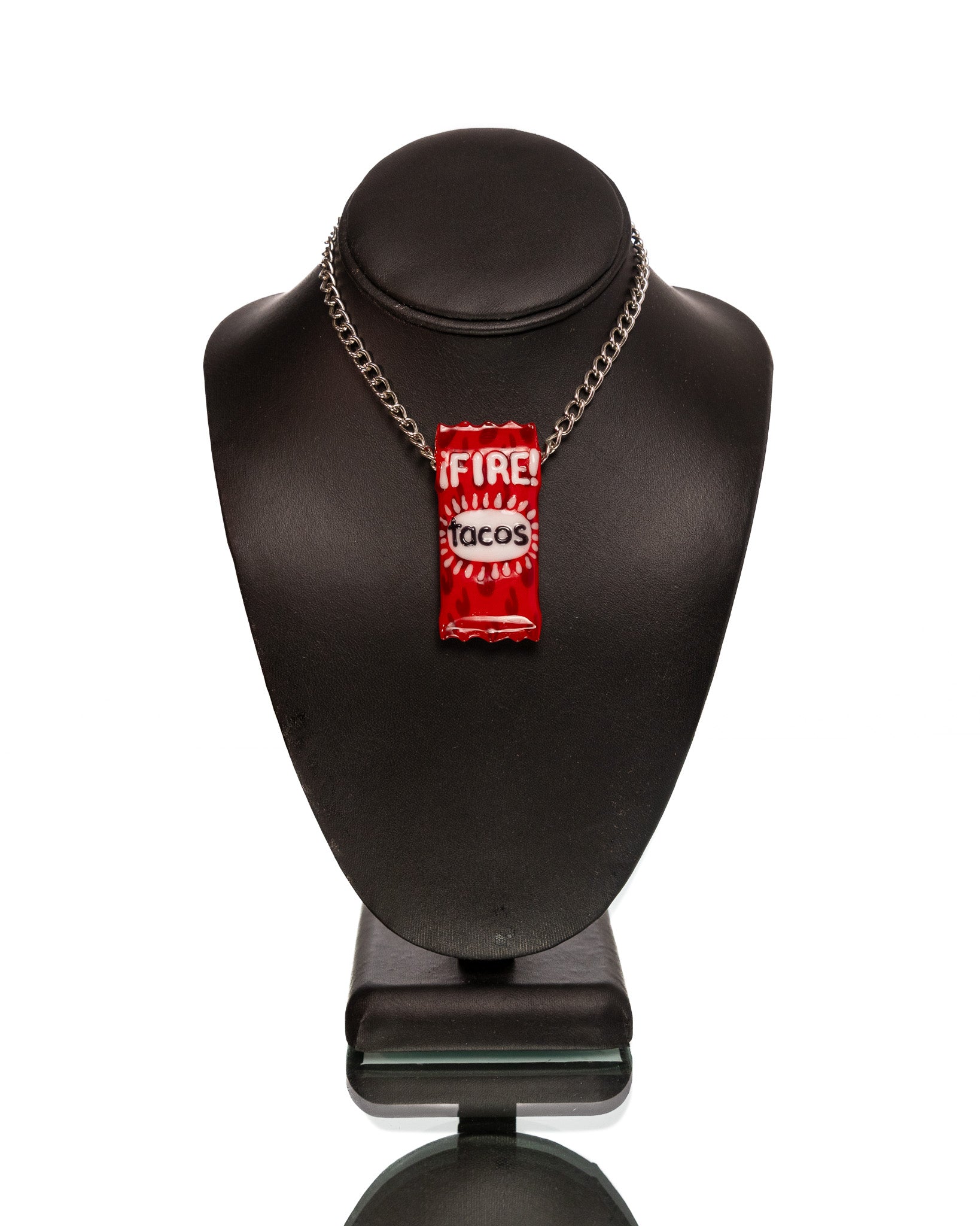 Heretic Glass - Fire Sauce Packet Pendant