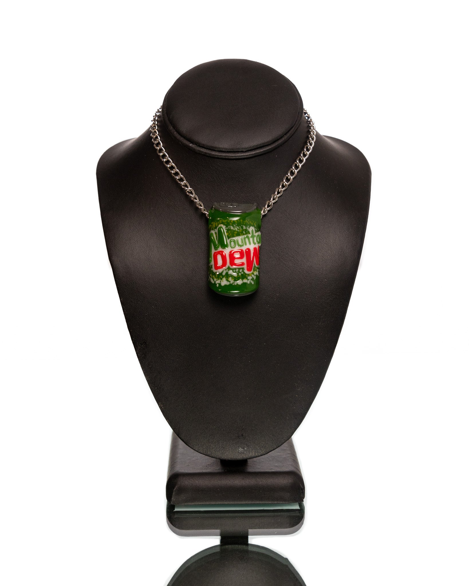 Heretic Glass - Mountain Dew Can Pendant