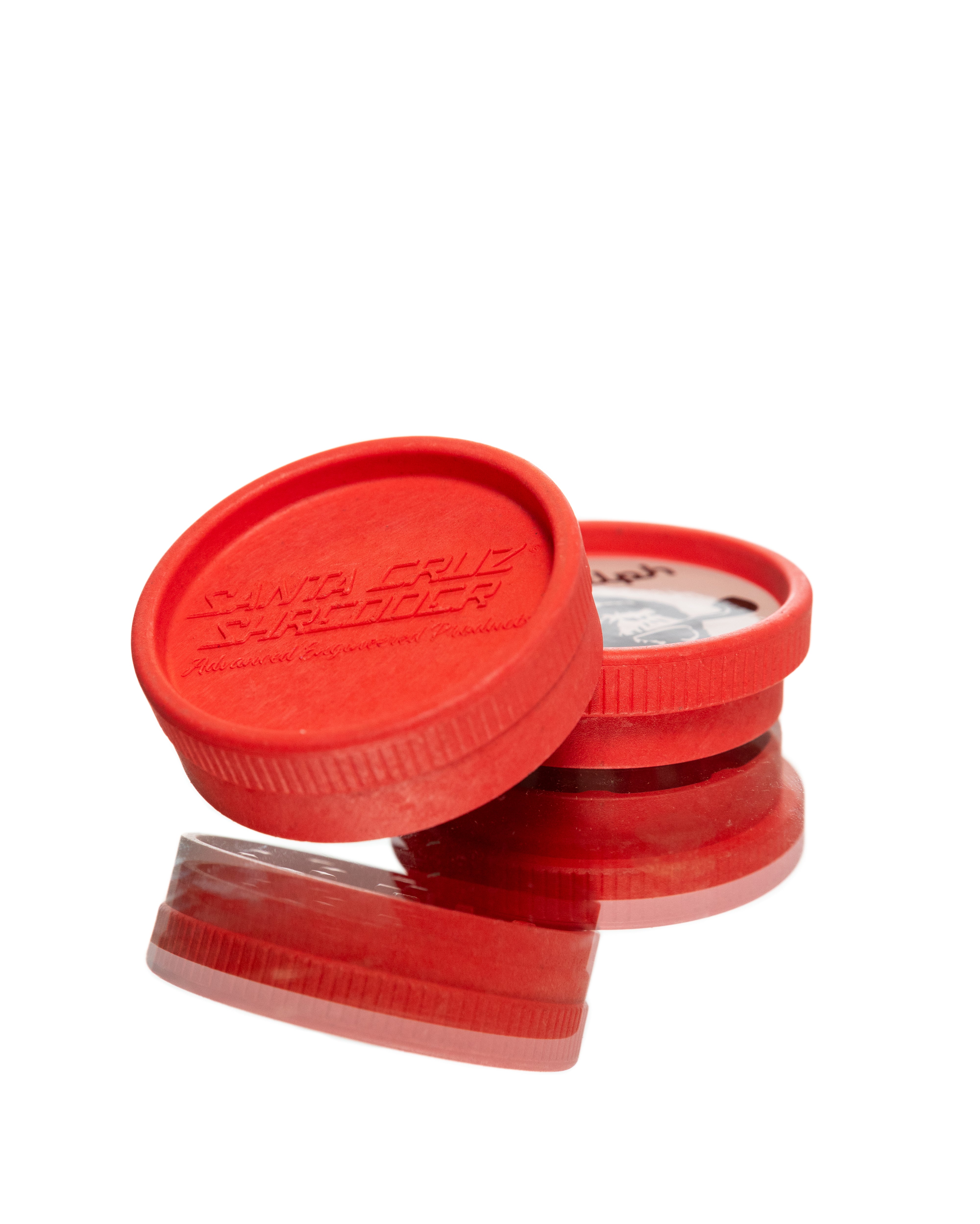 Illadelph x Santa Cruz - 2 Piece Hemp Grinder (Red)
