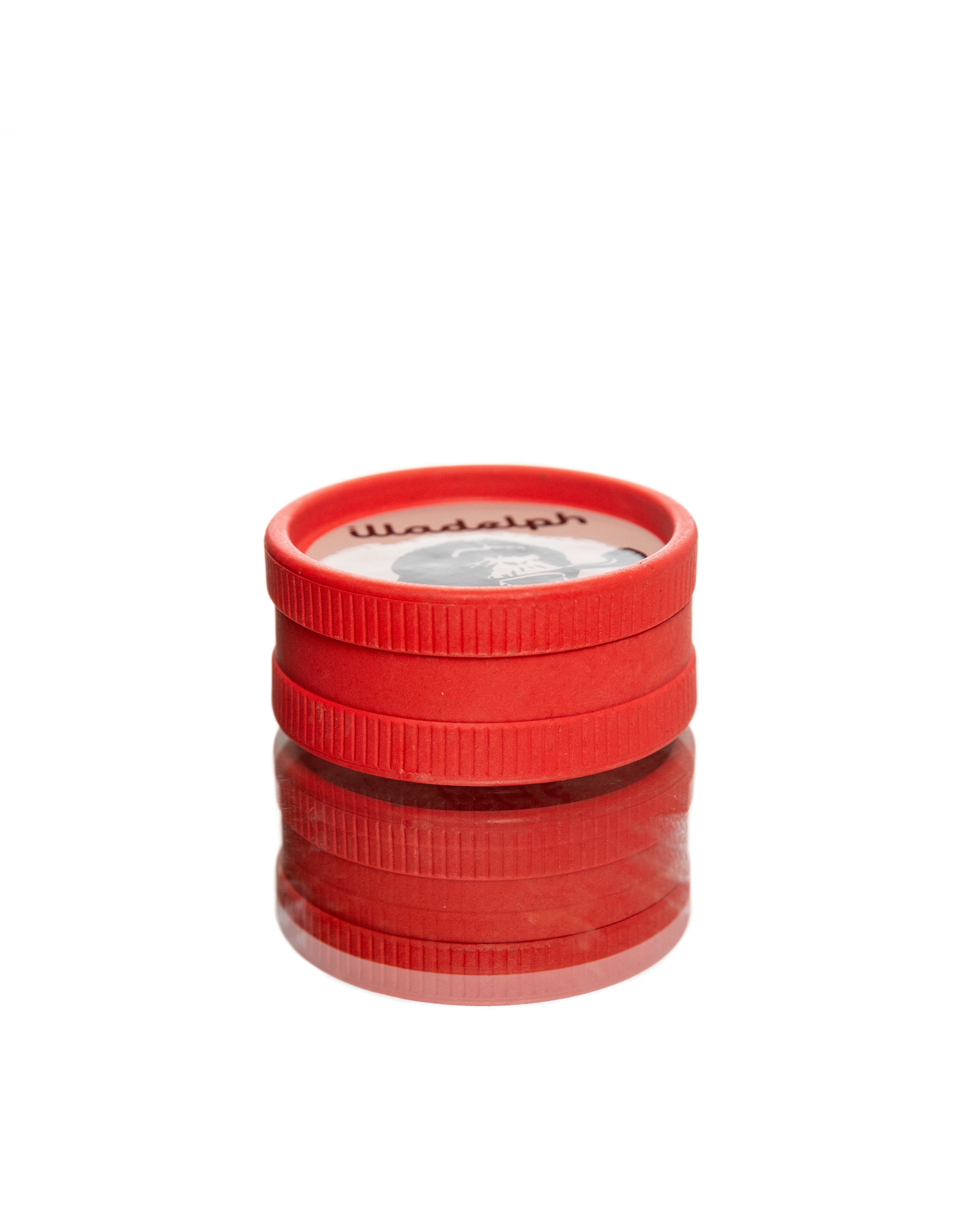 Illadelph x Santa Cruz - 2 Piece Hemp Grinder (Red)