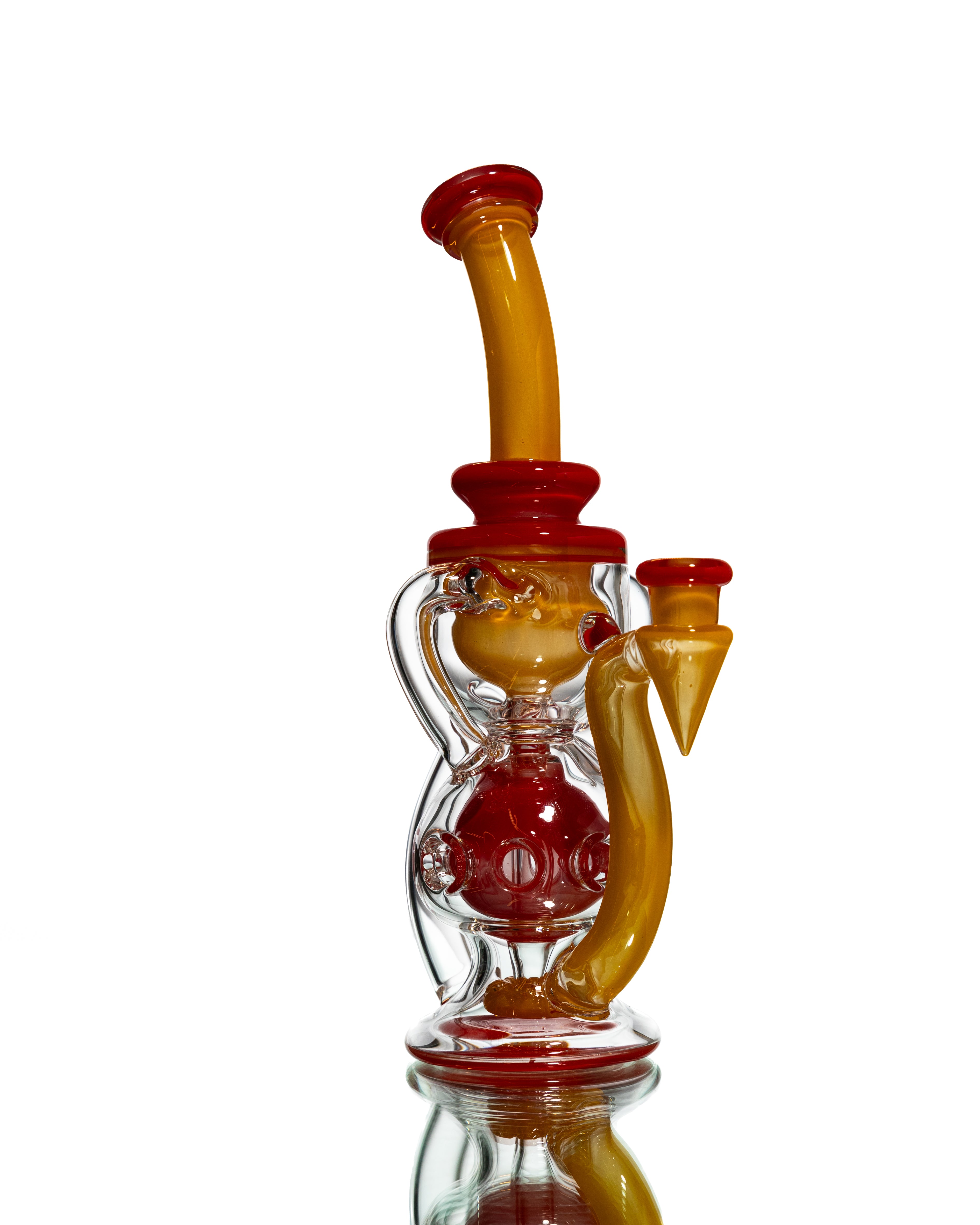 Tube Sock Glass Hustle - Yellow/Red "Begg Beater"