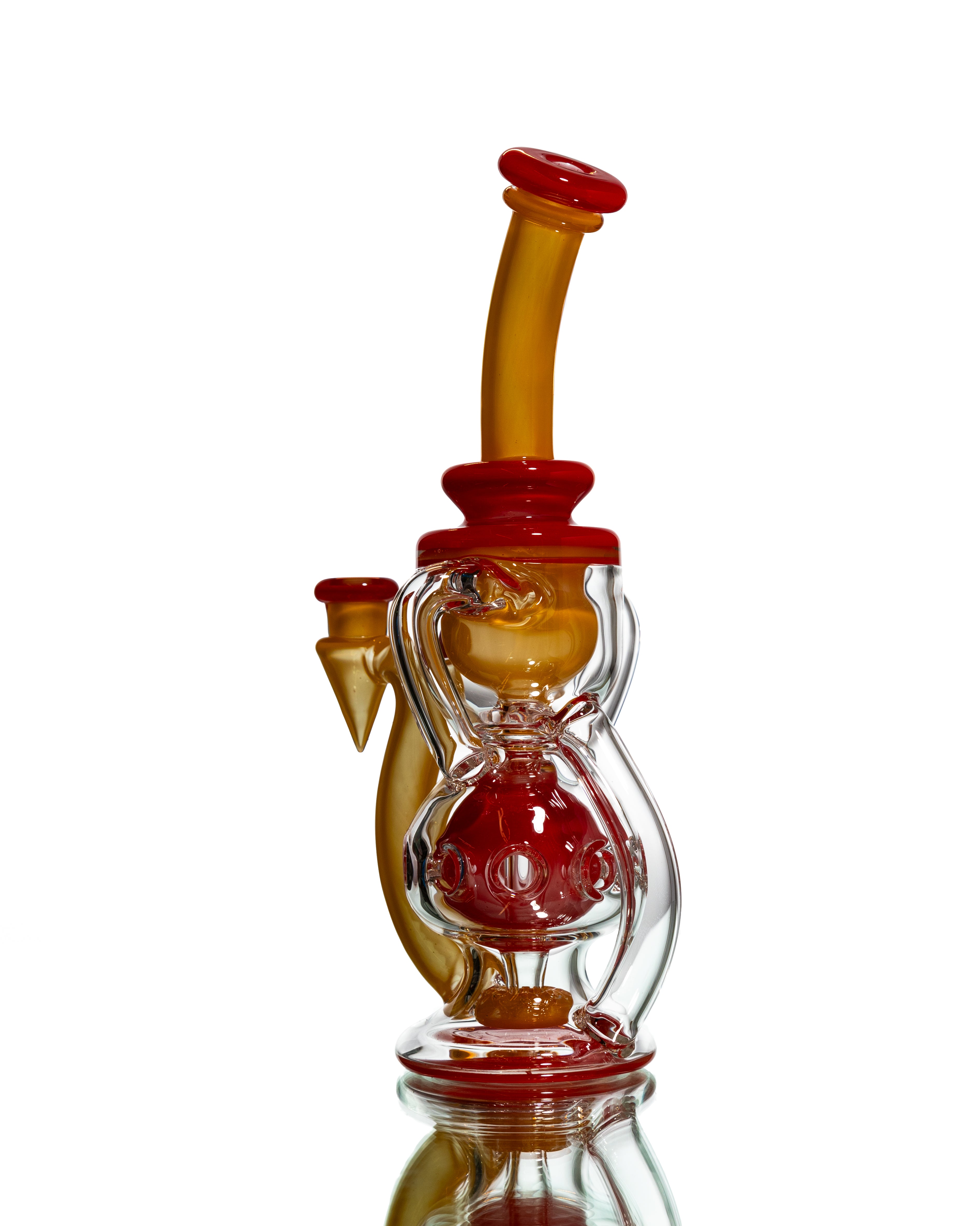 Tube Sock Glass Hustle - Yellow/Red "Begg Beater"