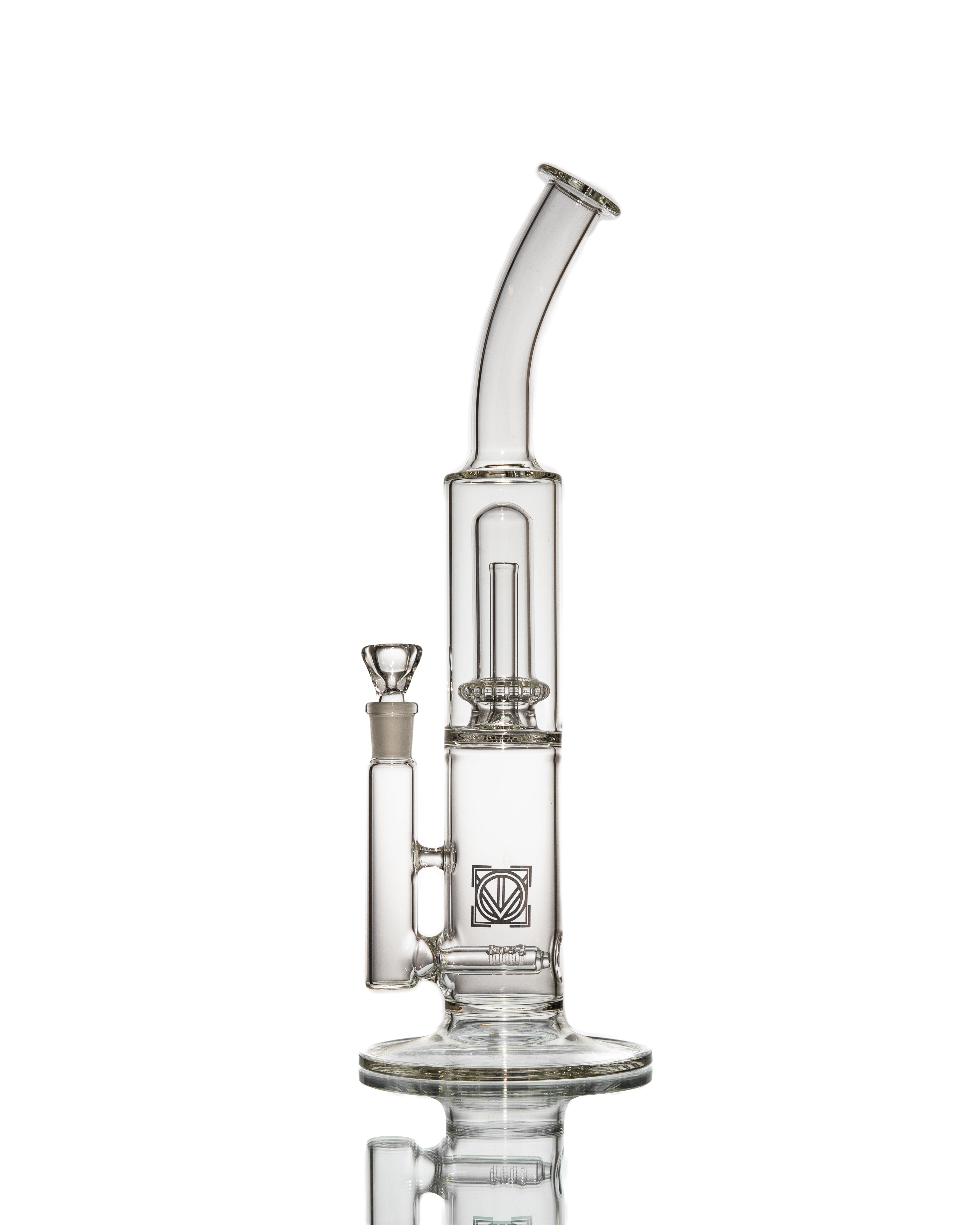 Licit Glass - "Mighty Fine Smoker Jr." Bent Neck Bubbler
