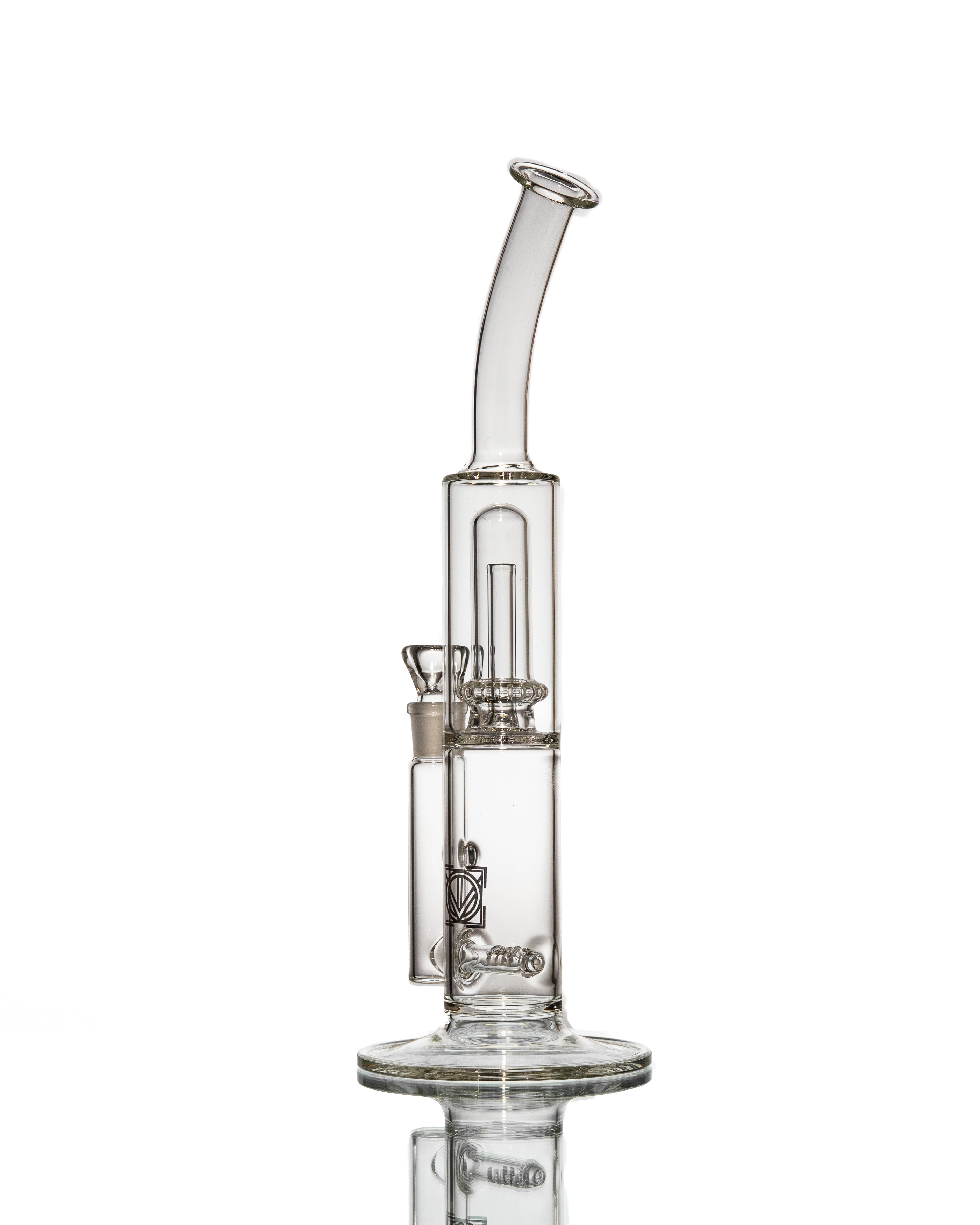 Licit Glass - "Mighty Fine Smoker Jr." Bent Neck Bubbler