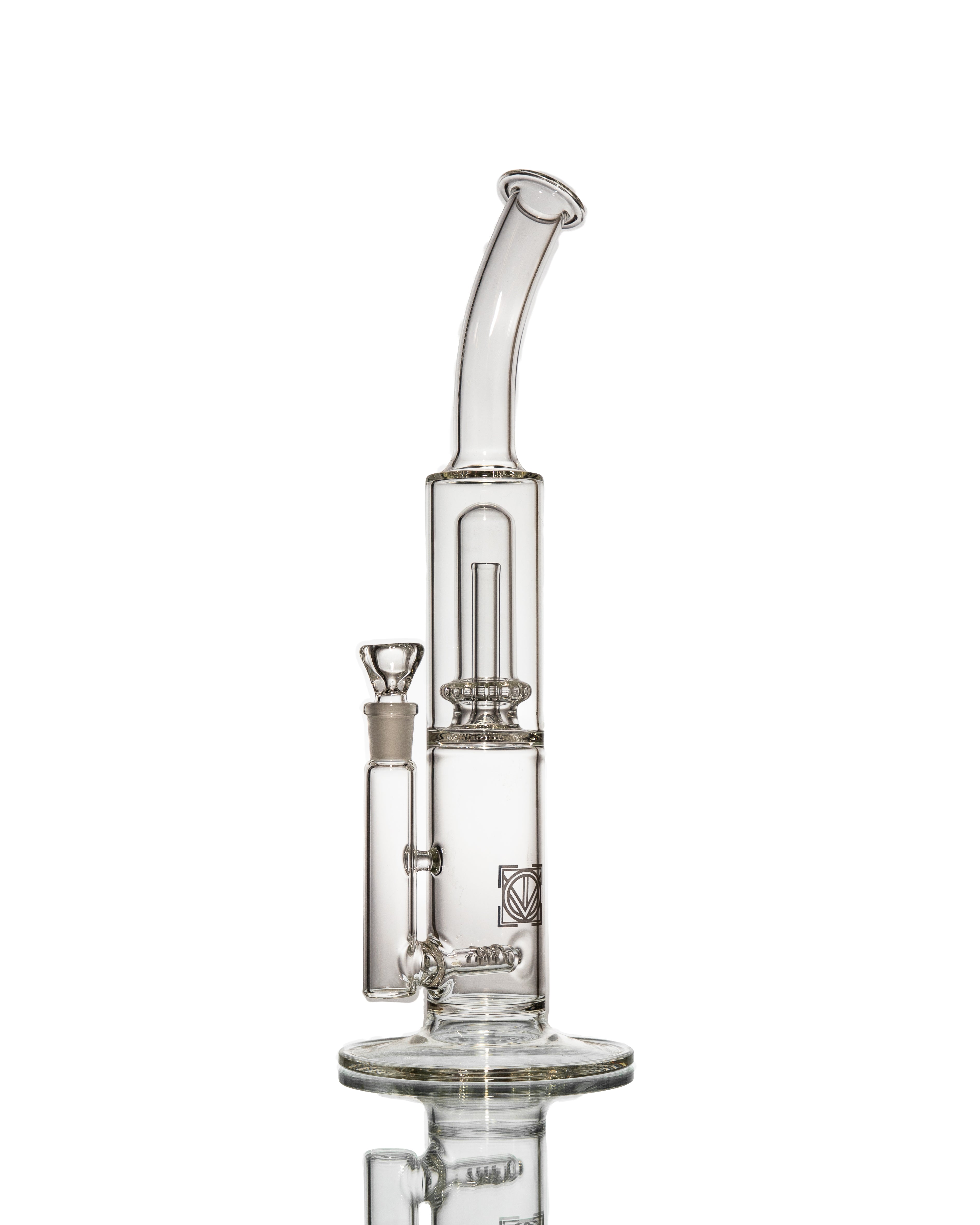 Licit Glass - "Mighty Fine Smoker Jr." Bent Neck Bubbler