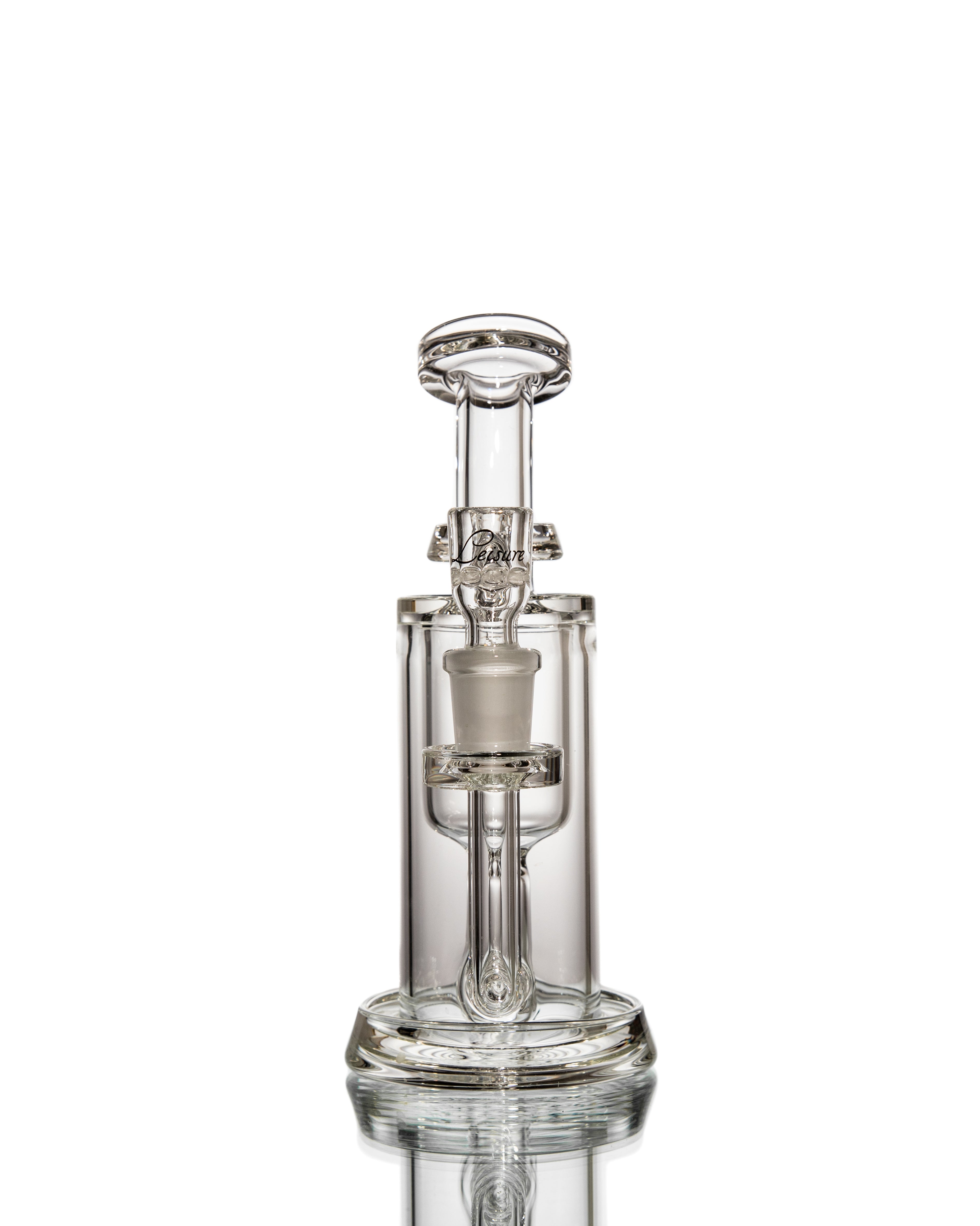 Leisure Glass - Clear 14mm Incycler (7")