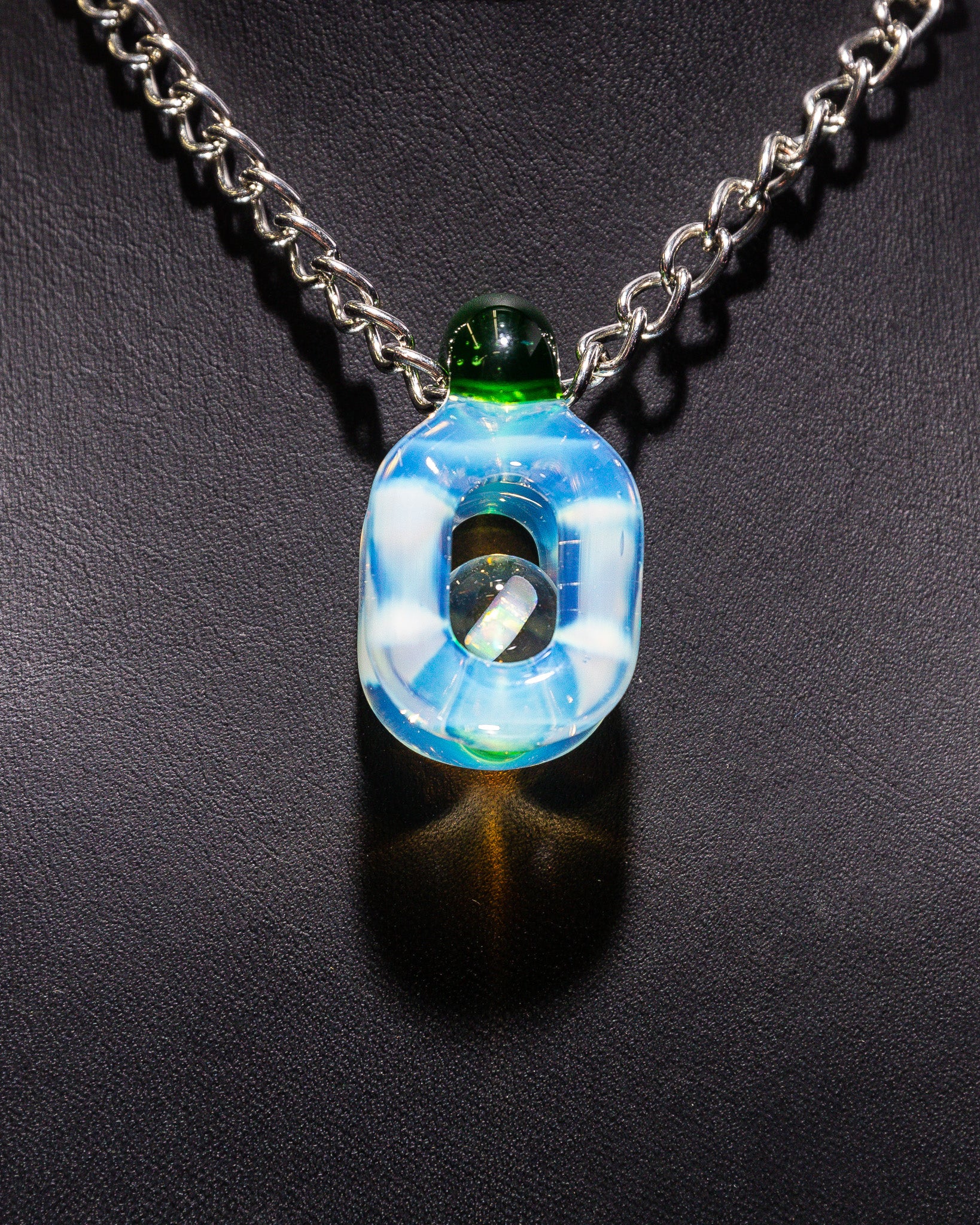 JNG Studio - "Ghost/Portland Green" Pendant