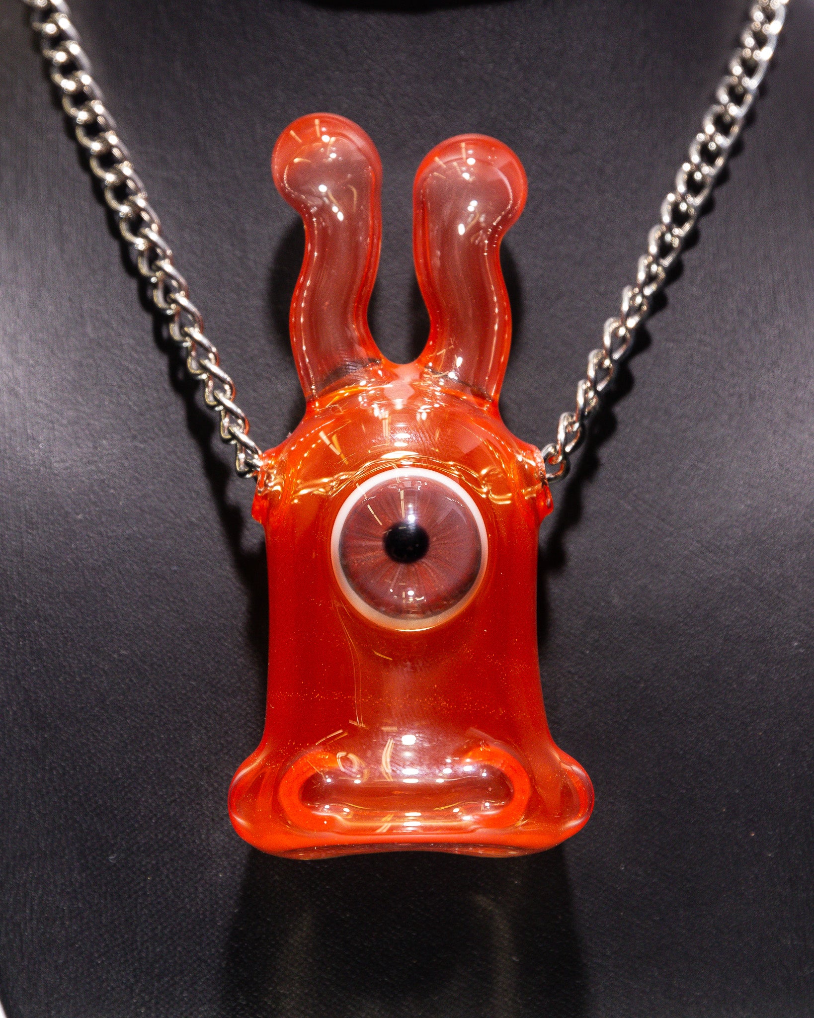 Drewbie Glass - Sluggo Pendant - Red