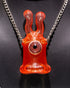 Drewbie Glass - Red Sluggo Pendant