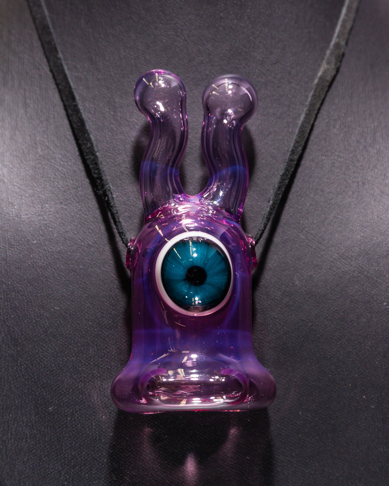 Drewbie Glass - Sluggo Pendant - Purple
