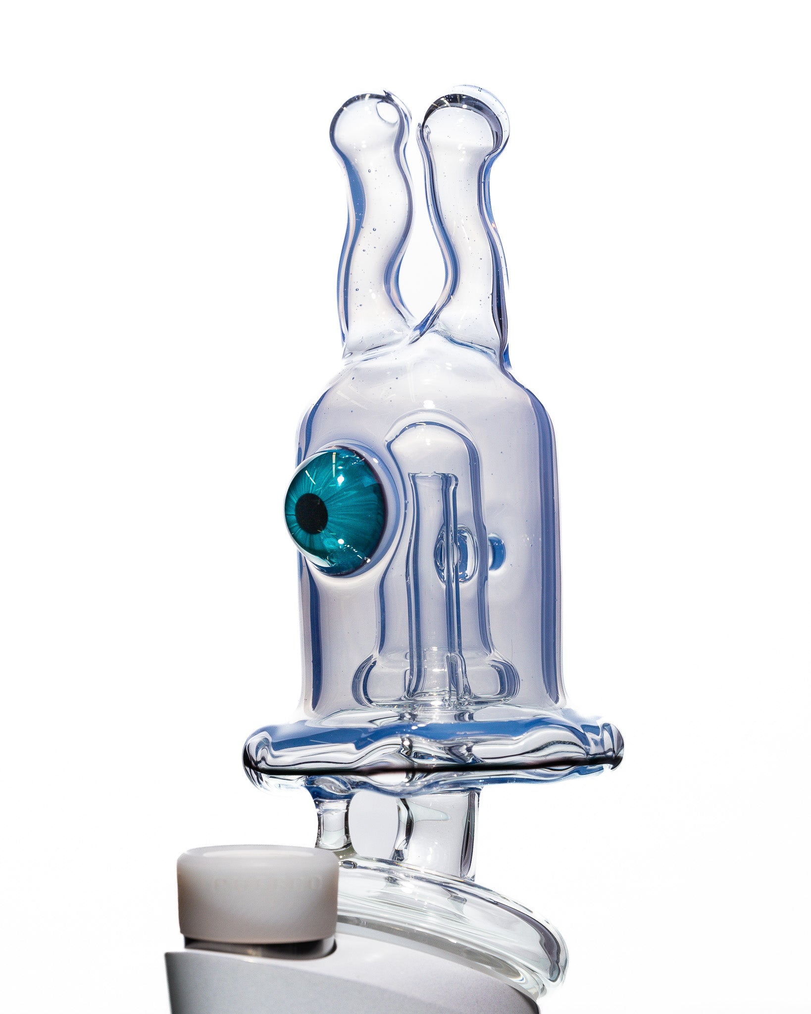 Drewbie Glass - Sluggo Puffco Top - Blue