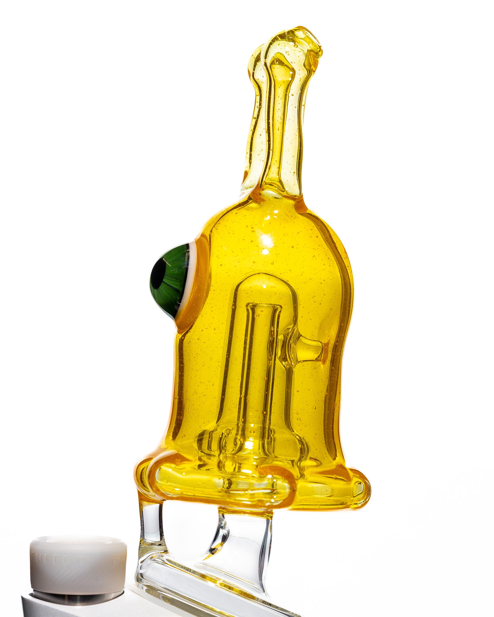 Drewbie Glass - Sluggo Puffco Top - Yellow