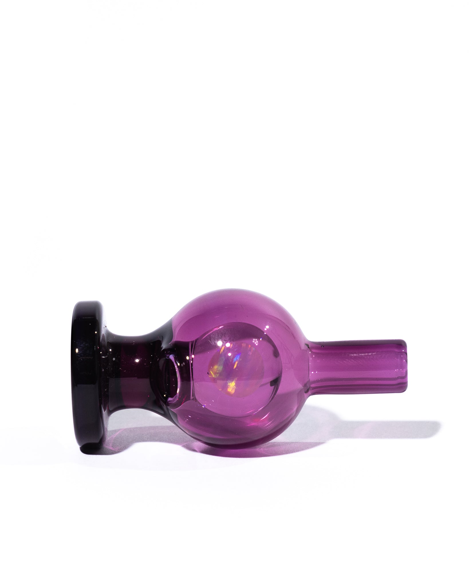 Soup Glass - 6mm Bubble Cap - Purples