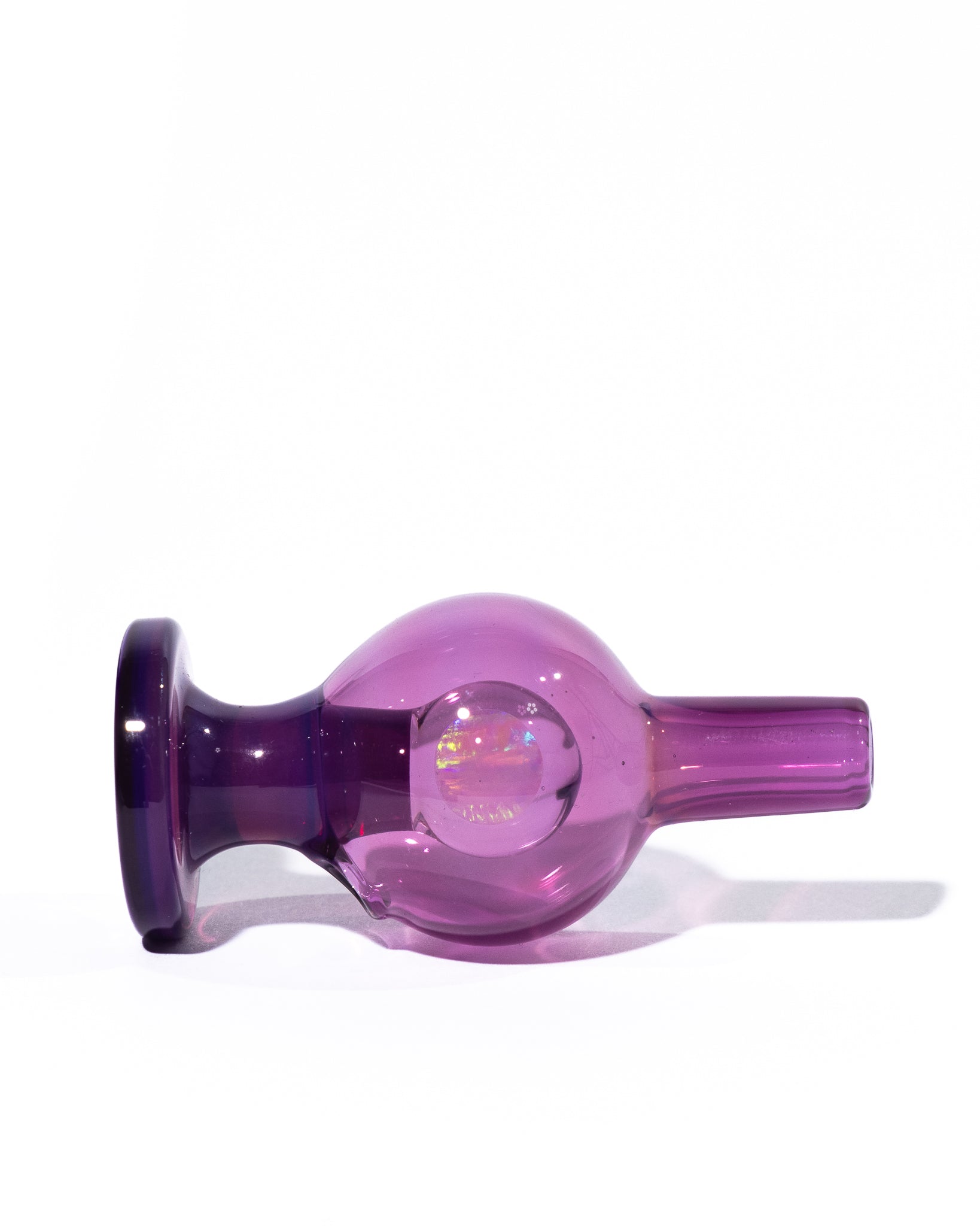 Soup Glass - 6mm Bubble Cap - Magenta