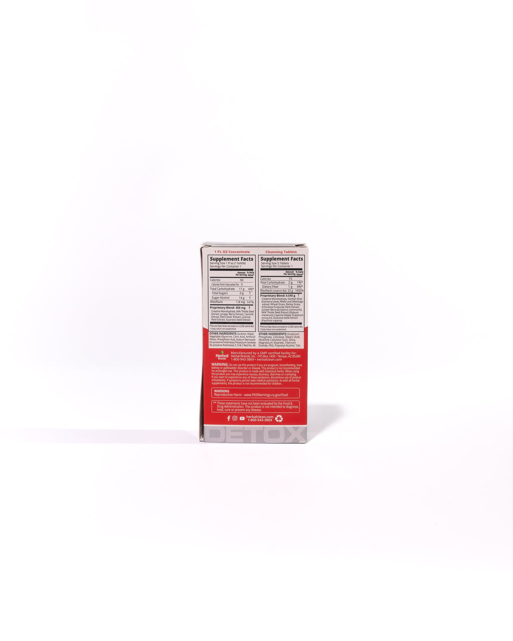 Herbal Clean - QShot - On-The-Go Cleanse