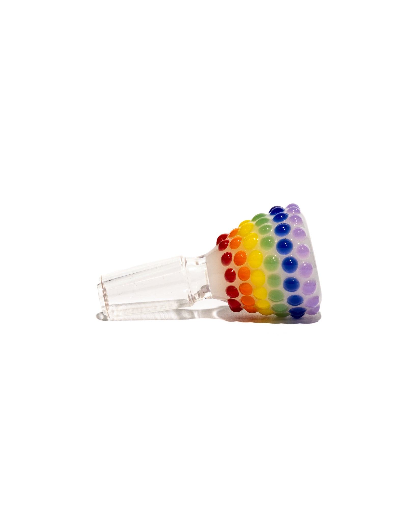 Waynes Glass - Rainbow Dot Slide
