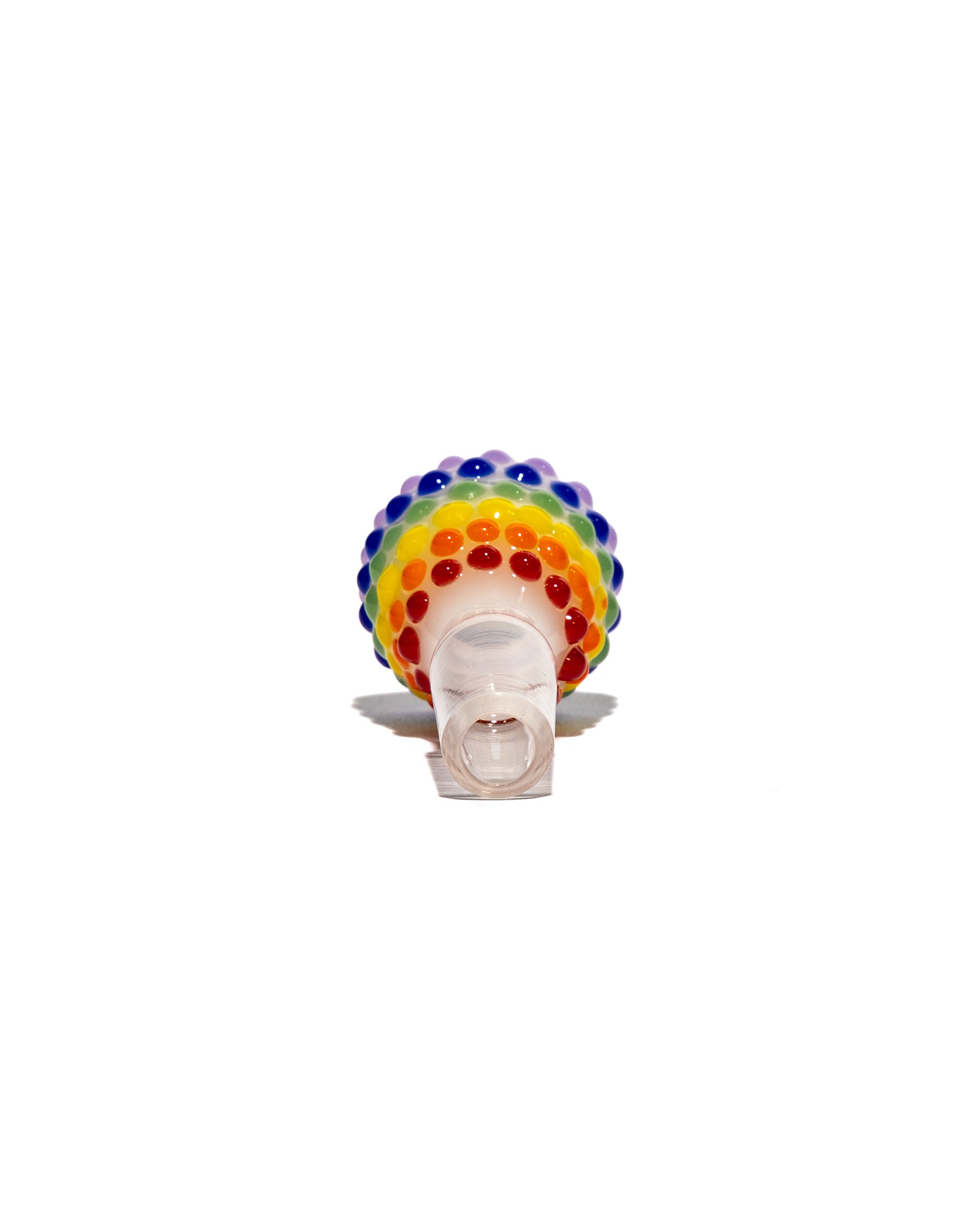 Waynes Glass - Rainbow Dot Slide