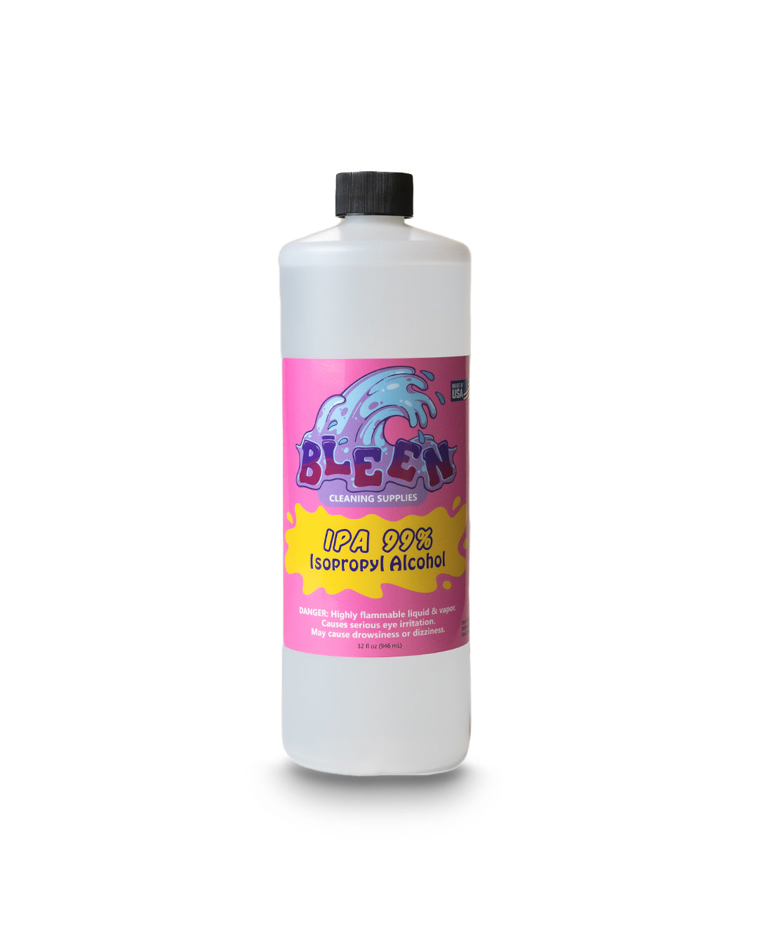 Bleen - 32 Ounce 99% Isopropyl Alcohol (IPA)