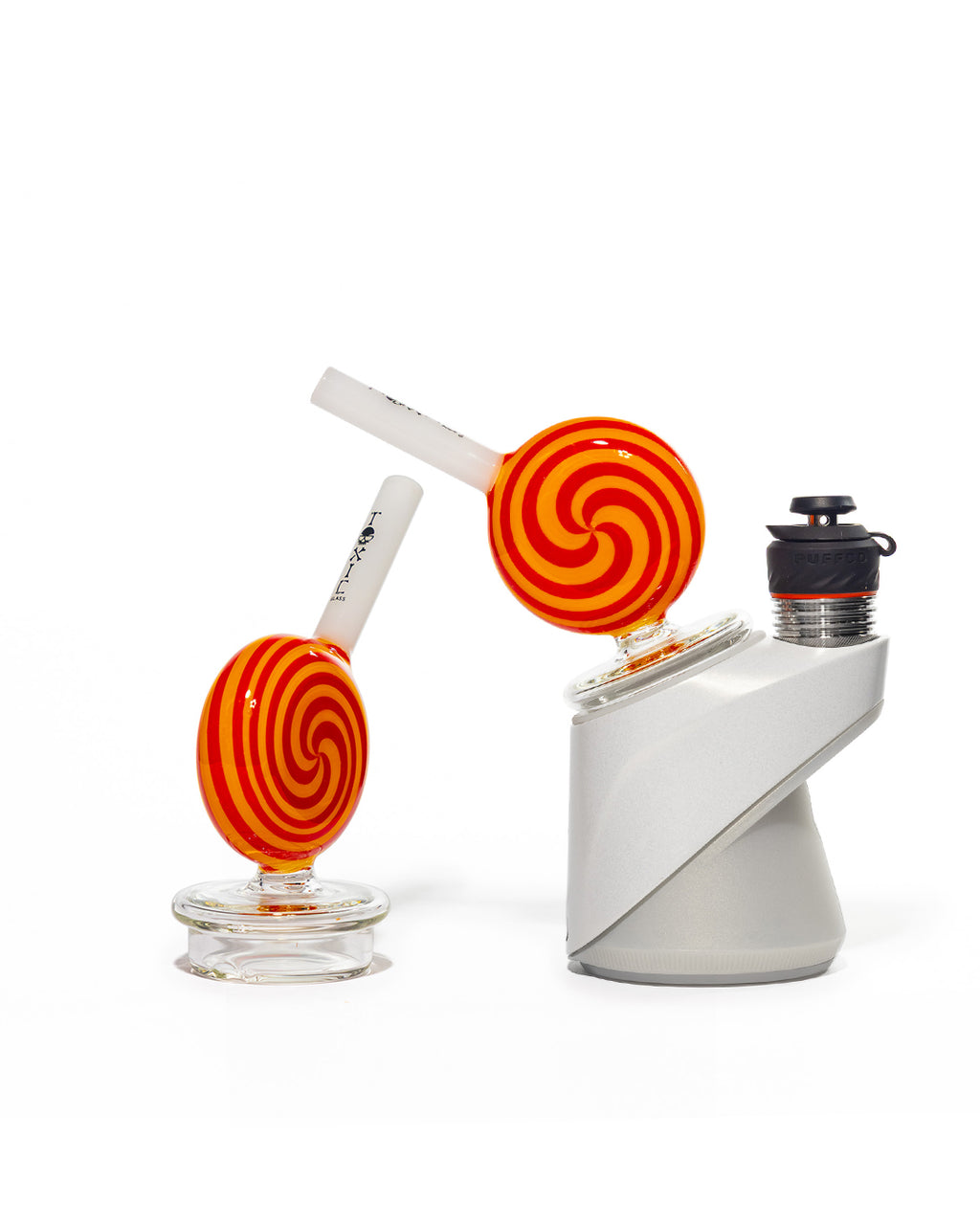 Toxic Glass - Puffco Attachment - Lollipop Dry Top