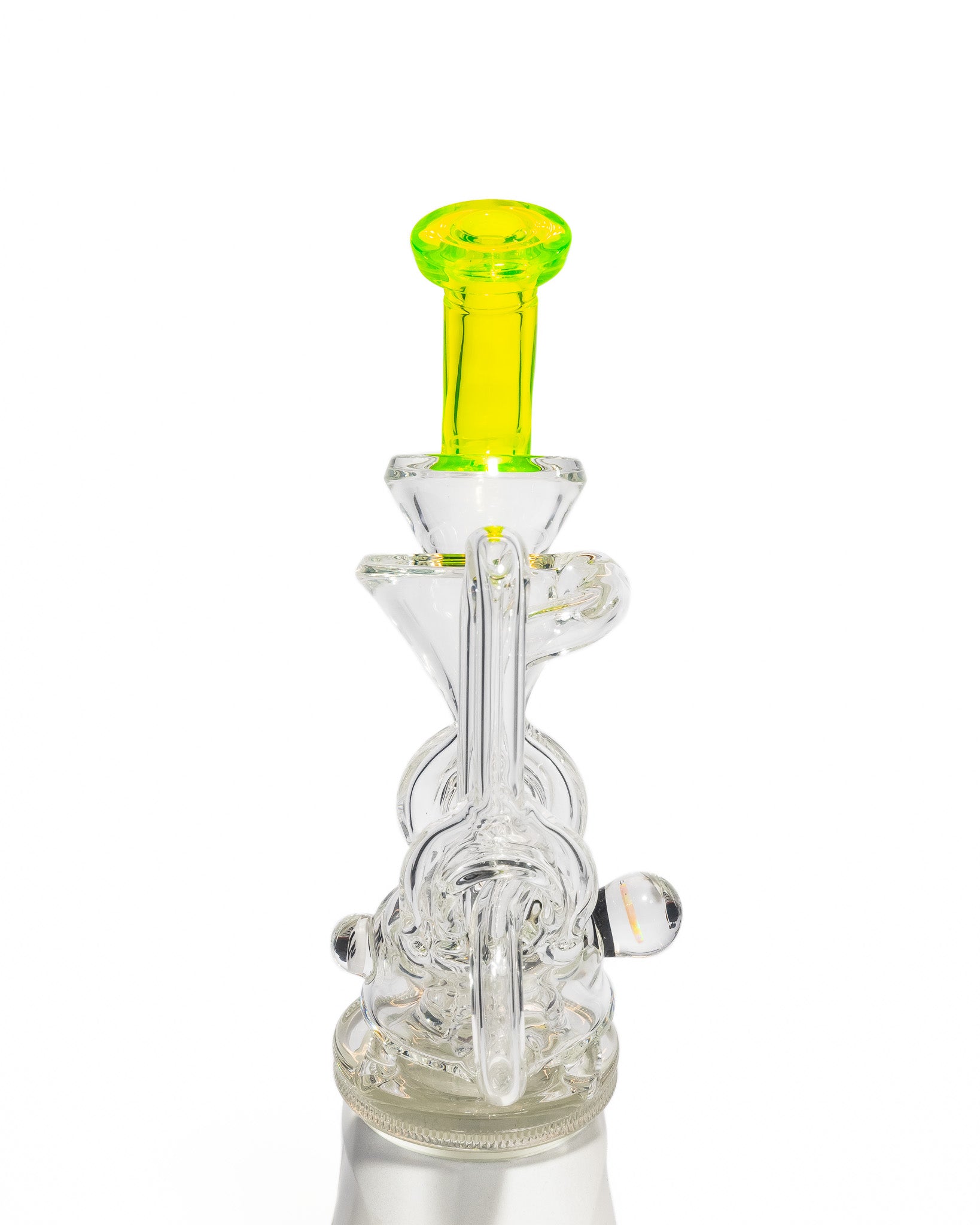 Mac White Glass - Puffco Infinity Recycler - Ion (UV)