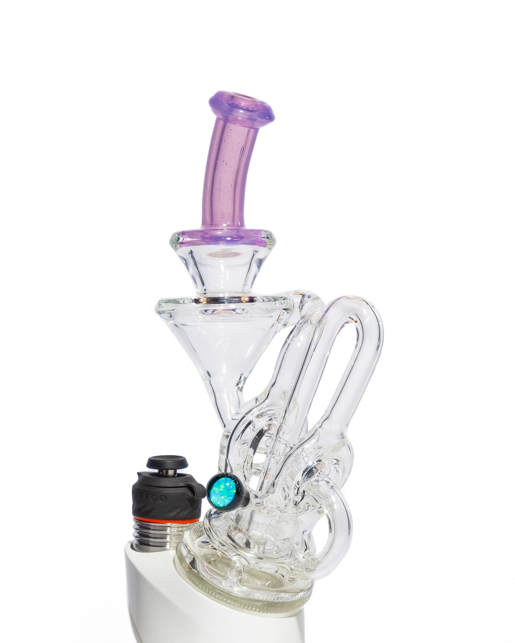 Mac White Glass - Puffco Infinity Recycler - Potion (CFL)