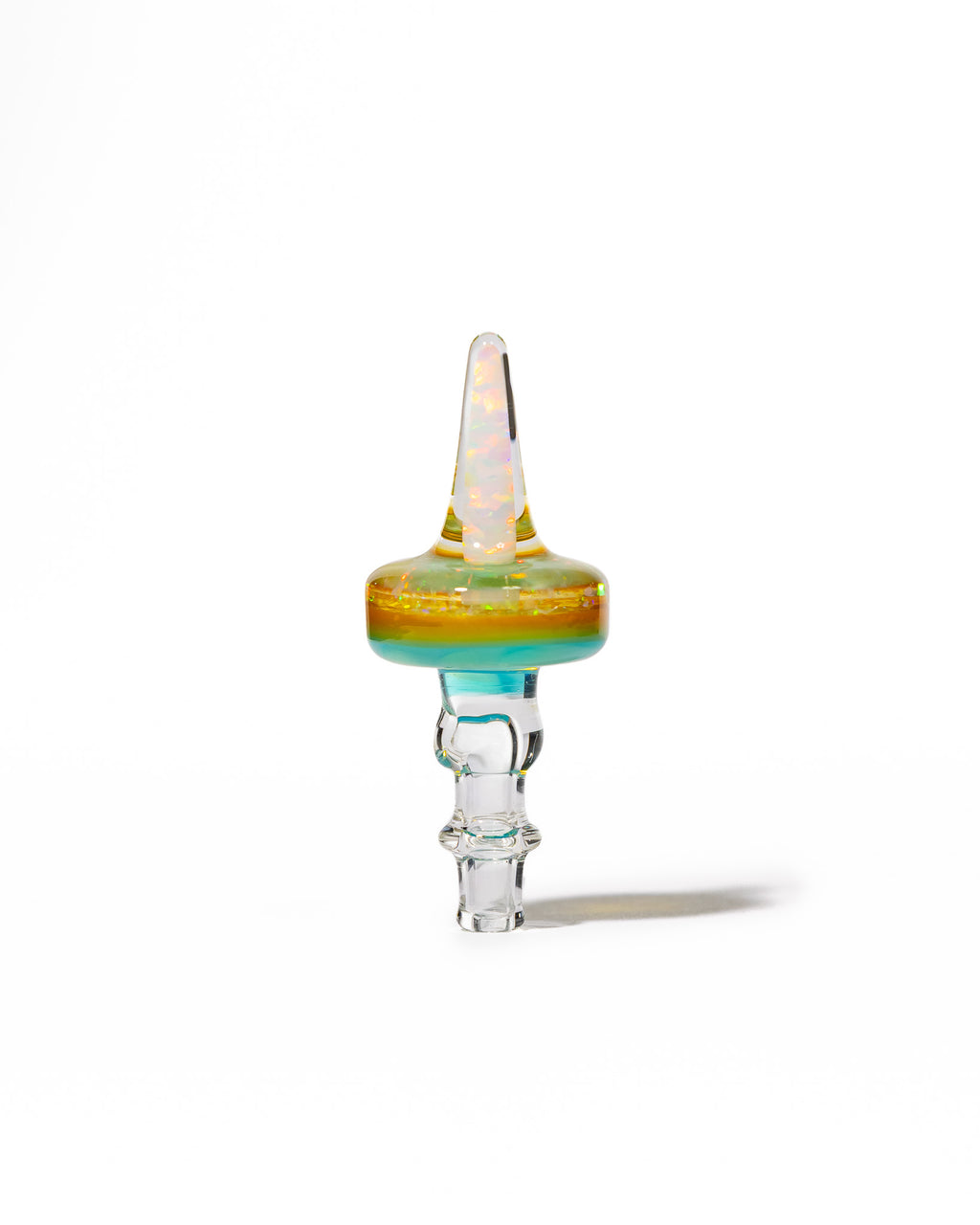 Coos Glass - 20mm Opal Spike 3DXL Joystick - Meta, Orange Opal & Lucy (UV)
