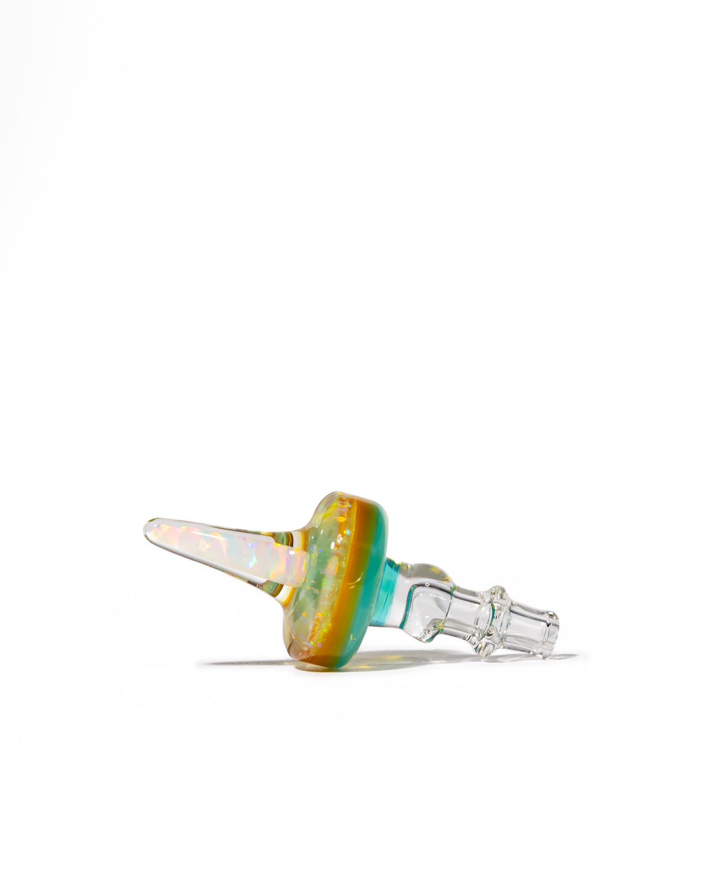 Coos Glass - 20mm Opal Spike 3DXL Joystick - Meta, Orange Opal & Lucy (UV)