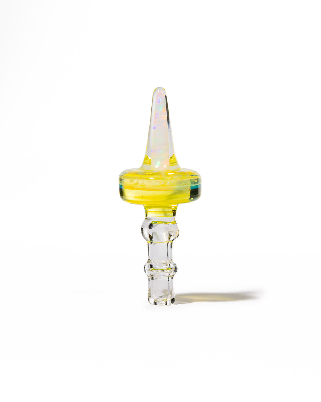 Coos Glass - 20mm Opal Spike 3DXL Joystick - NS Yellow