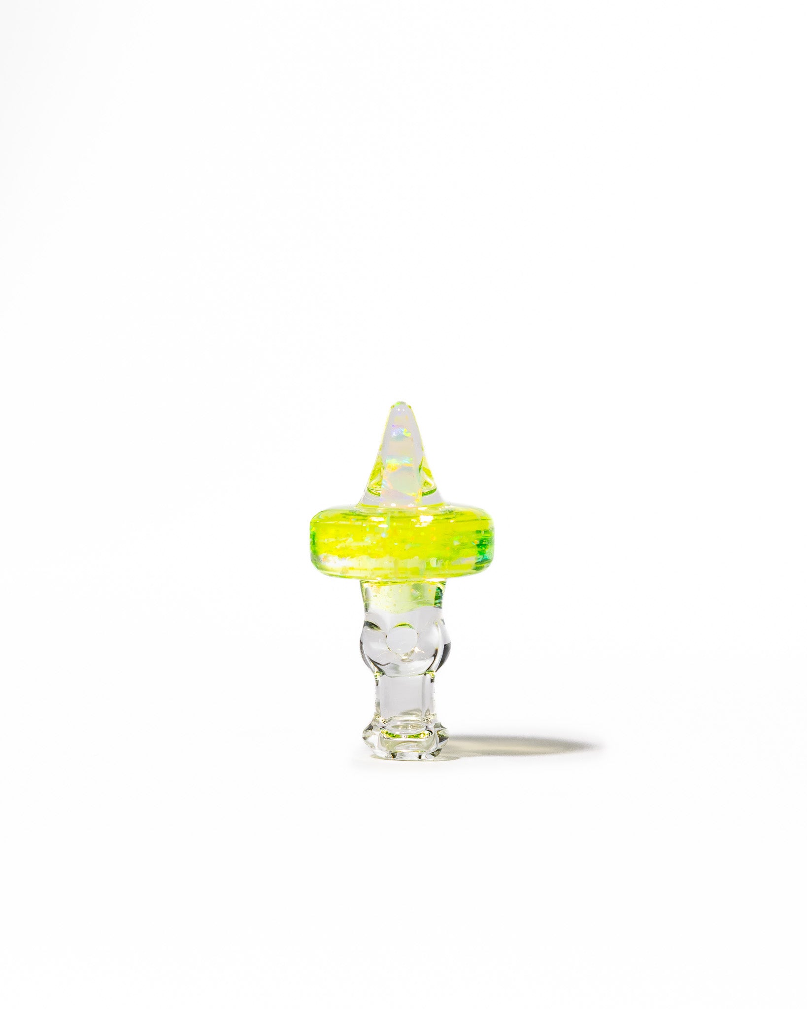 Coos Glass - 10mm Opal Spike Peak/Proxy Joystick - Ion (UV)