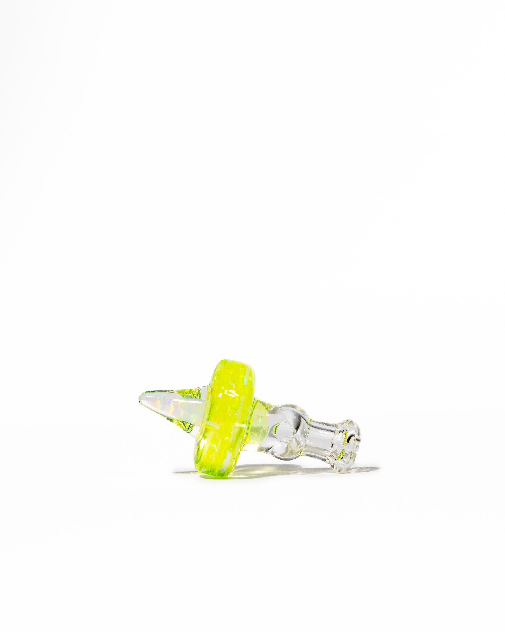 Coos Glass - 10mm Opal Spike Peak/Proxy Joystick - Ion (UV)