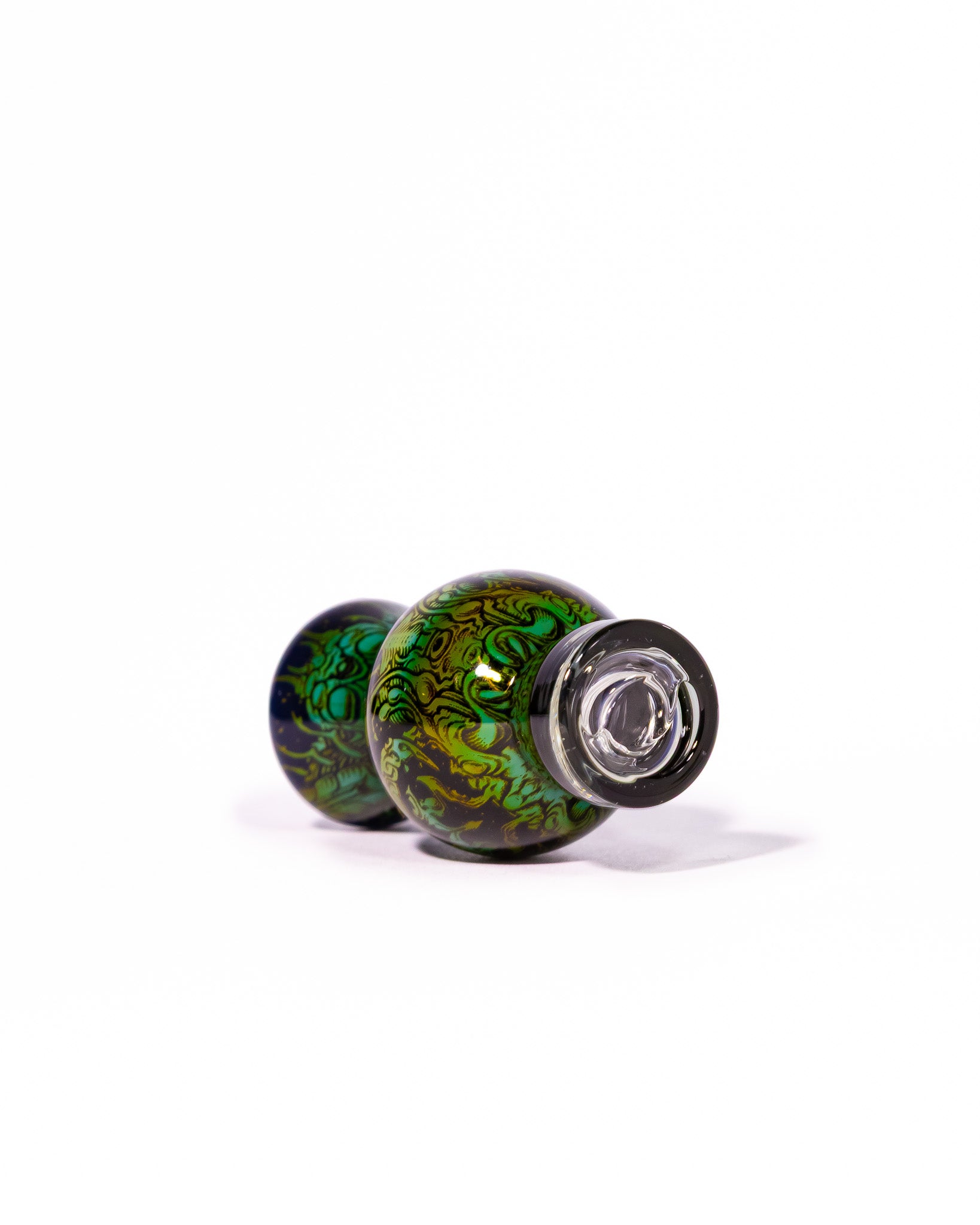 Mothership Glass - Hologram Bubble Cap - Black
