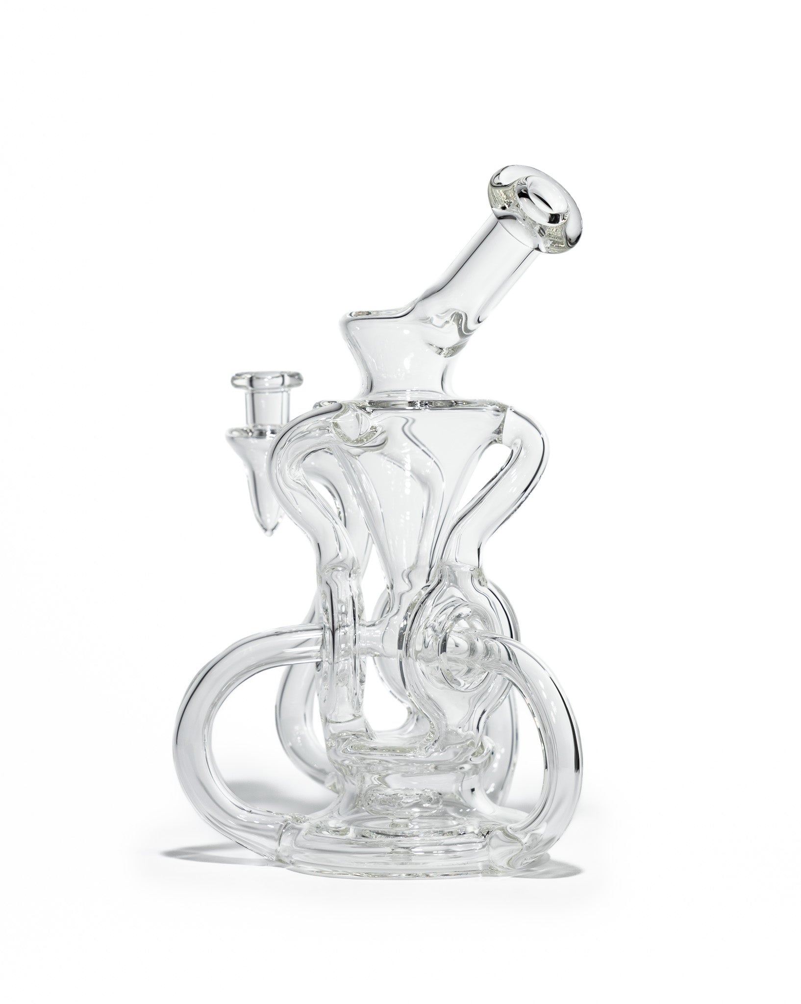 OTW - Triple Donut Triple Drain Recycler (QTDTDR) - Clear