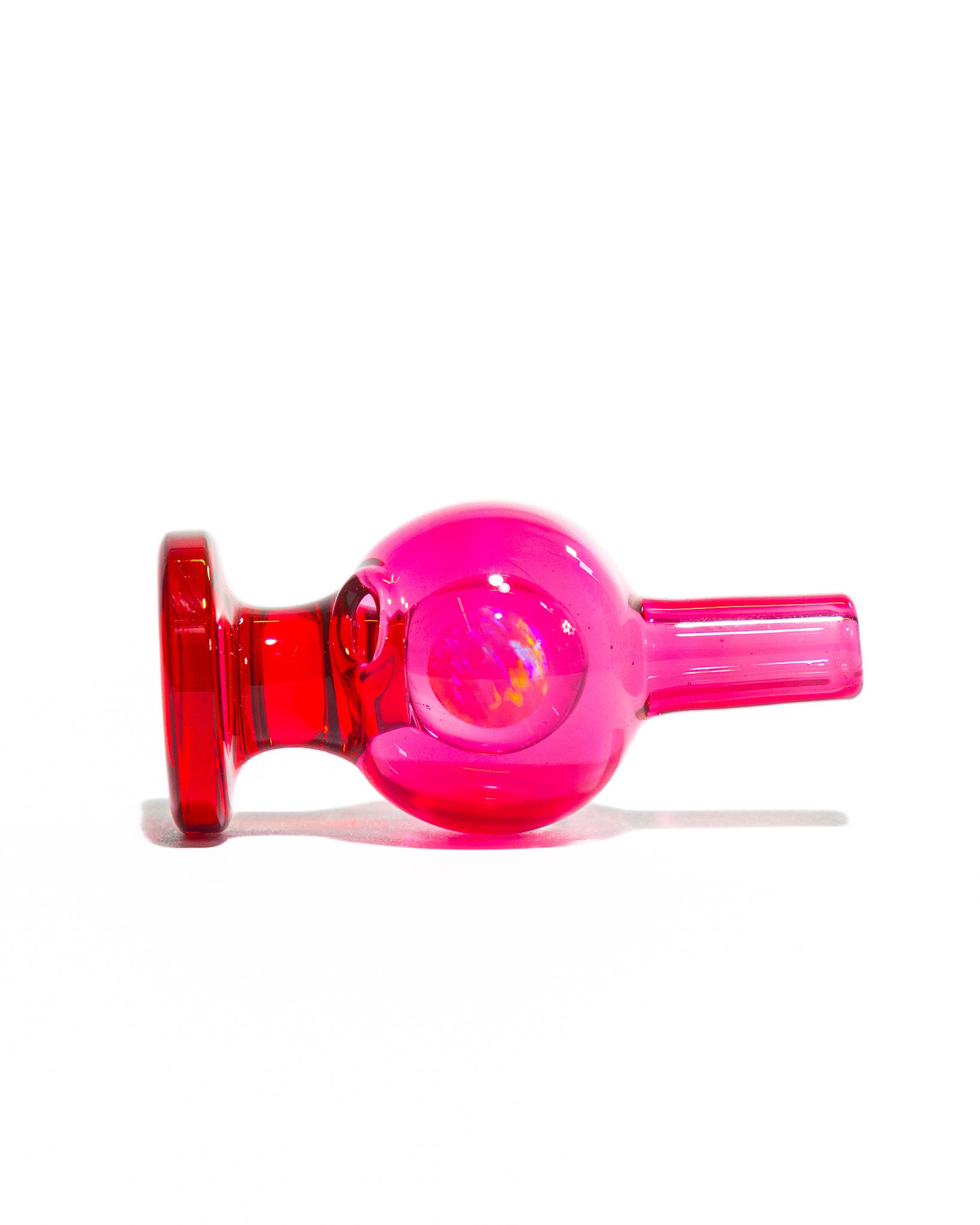 Soup Glass - 6mm Bubble Cap - Cherry