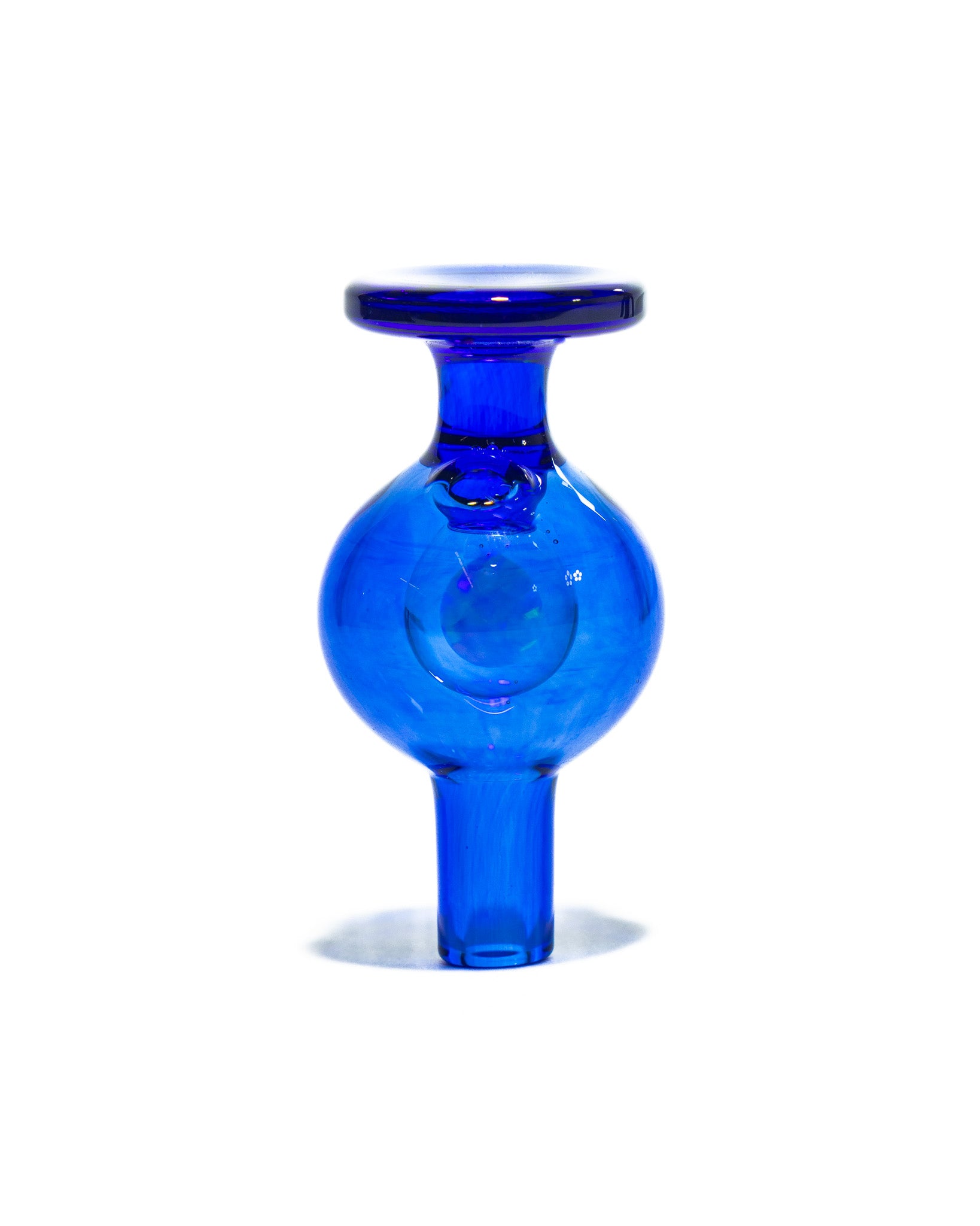 Soup Glass - 6mm Bubble Cap - Dark Blue