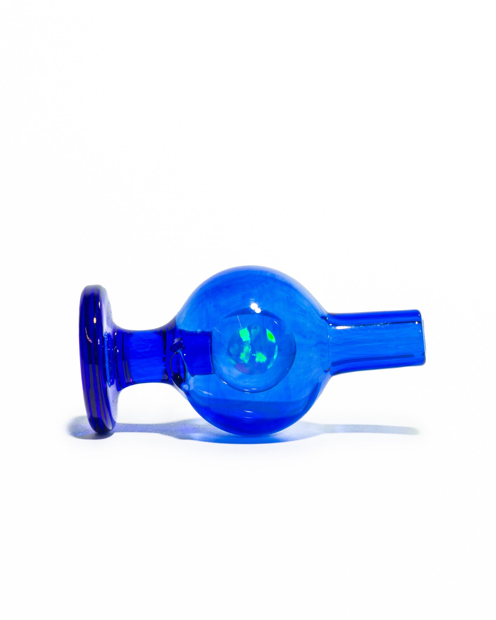 Soup Glass - 6mm Bubble Cap - Dark Blue